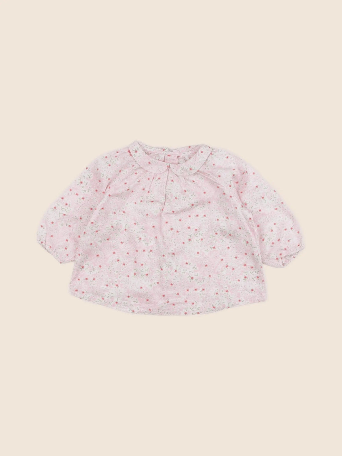 Boutchou - blouse rose - 6 mois