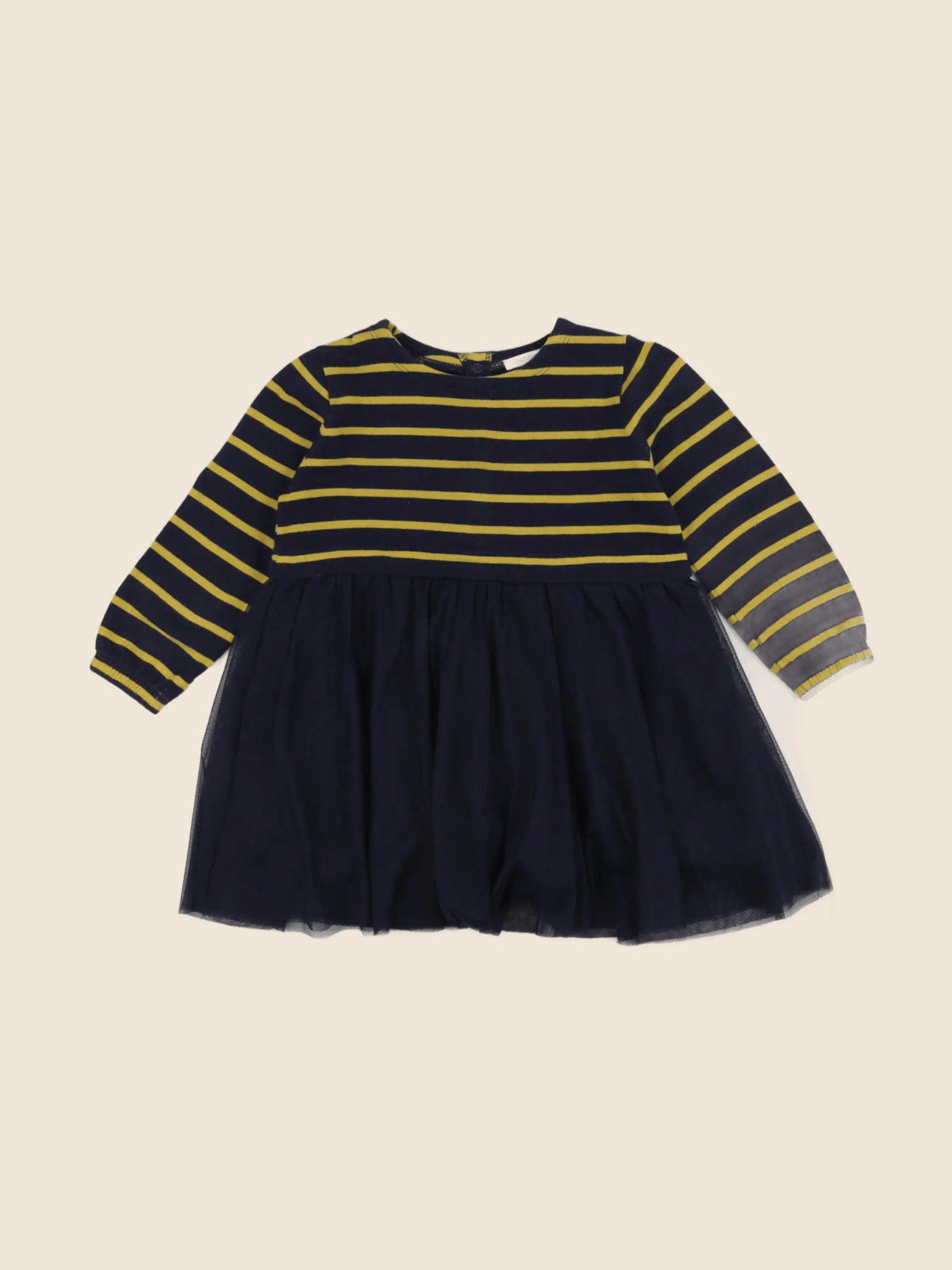 Boutchou - robe bleu, jaune - 18 mois