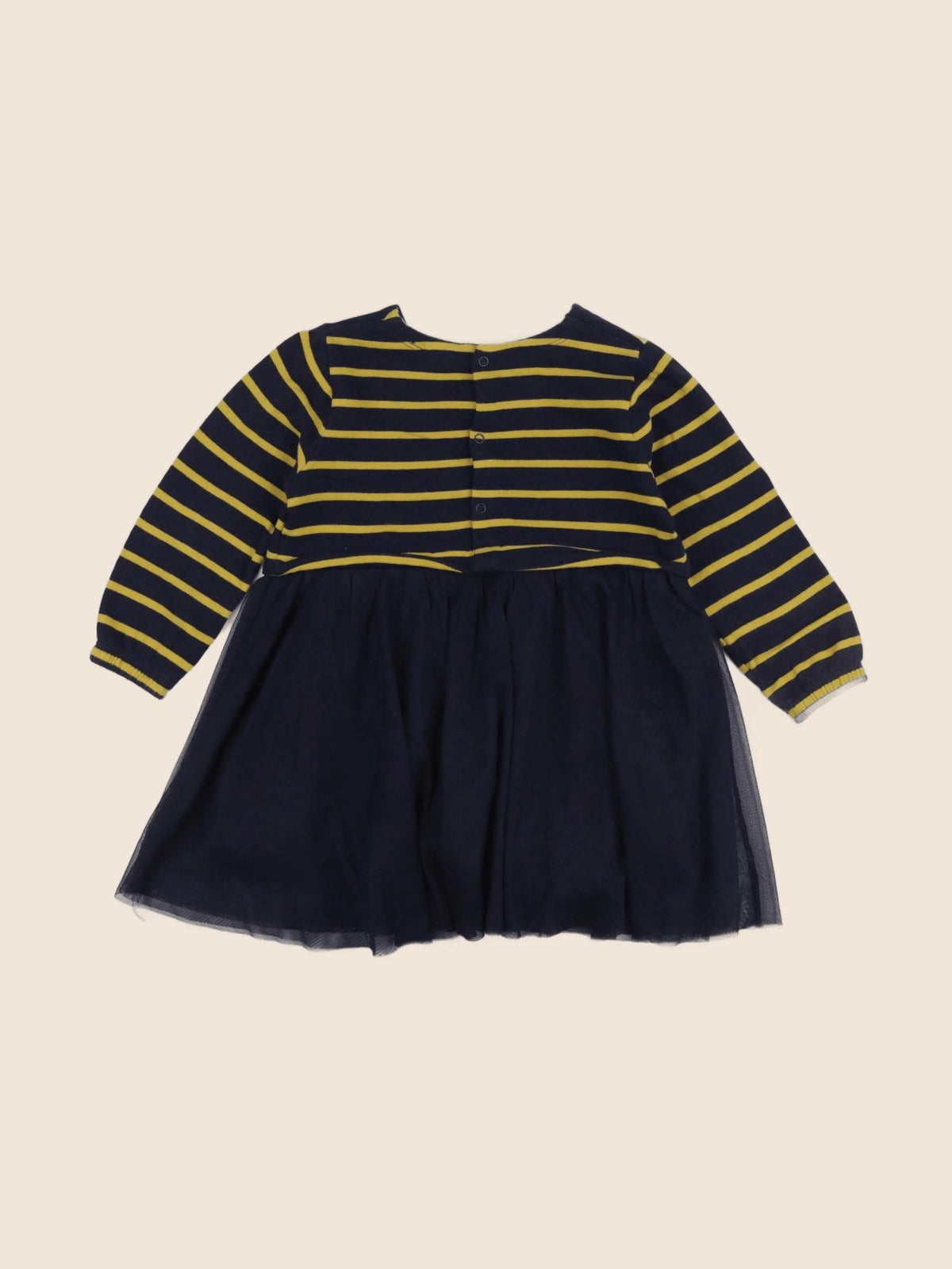 Boutchou - robe bleu, jaune - 18 mois