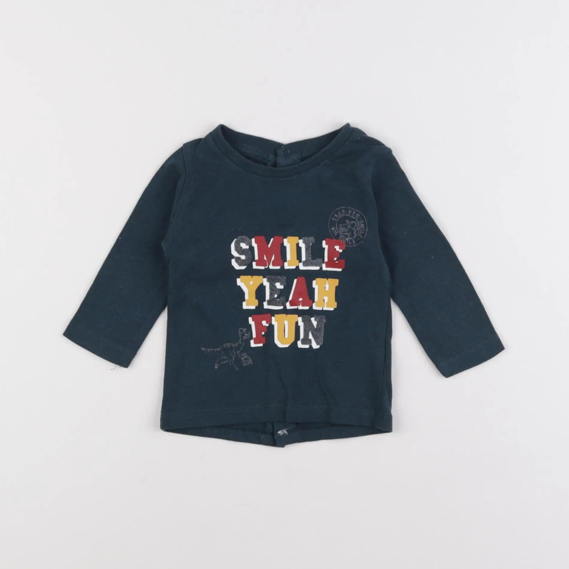 Vertbaudet - tee-shirt vert - 3 mois