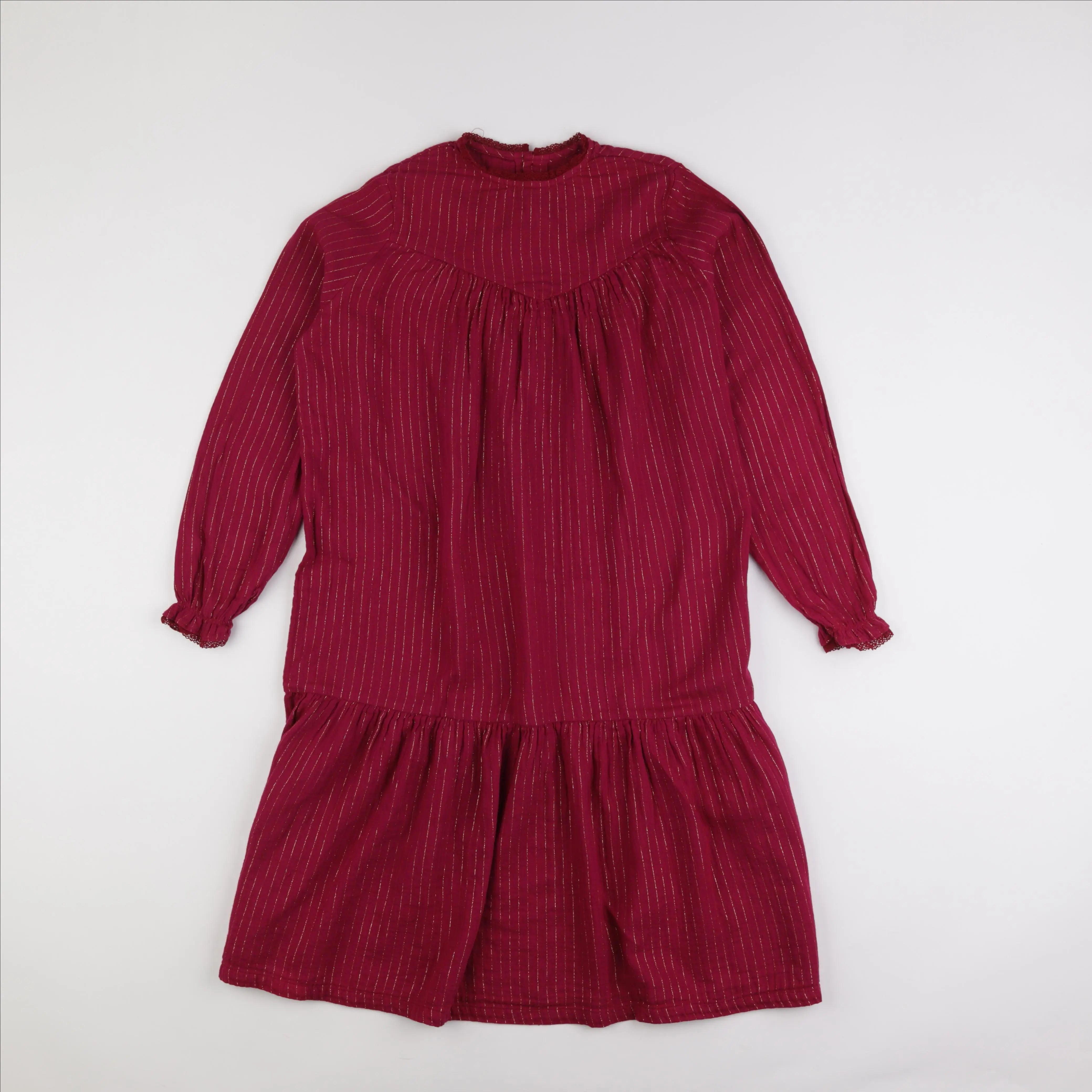 Bonton - robe rose, or - 12 ans