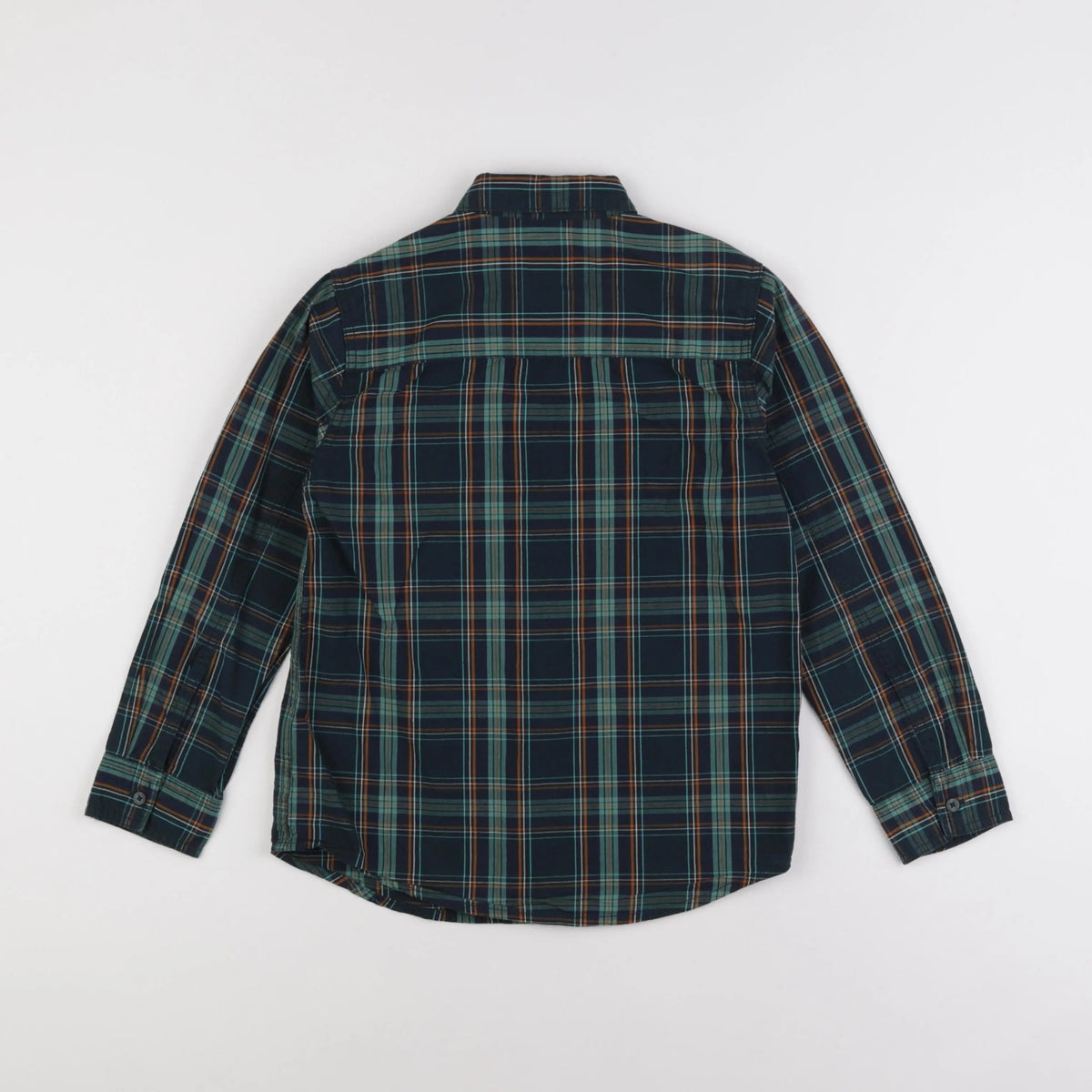 Vertbaudet - chemise vert - 10 ans