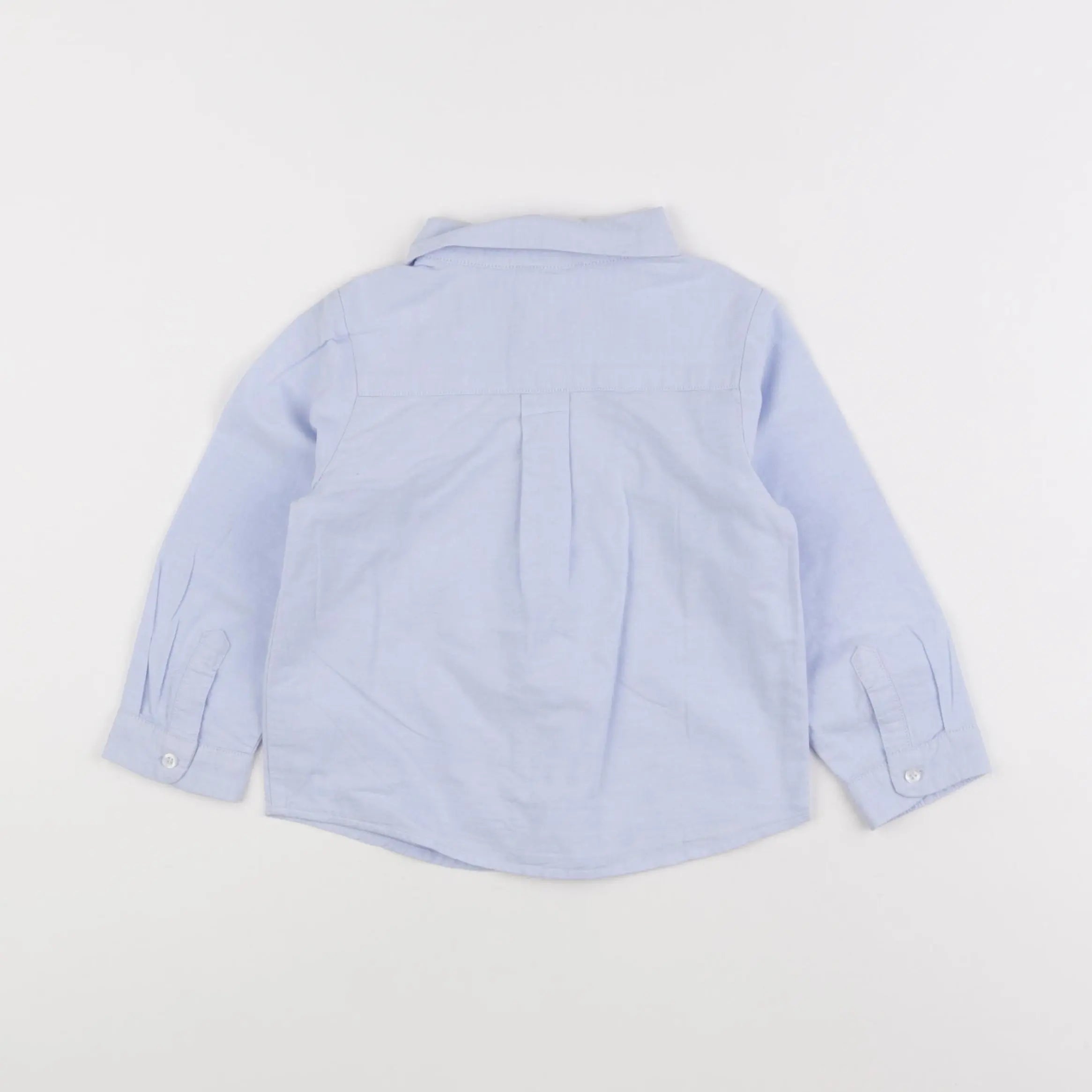Jacadi - chemise bleu - 24 mois