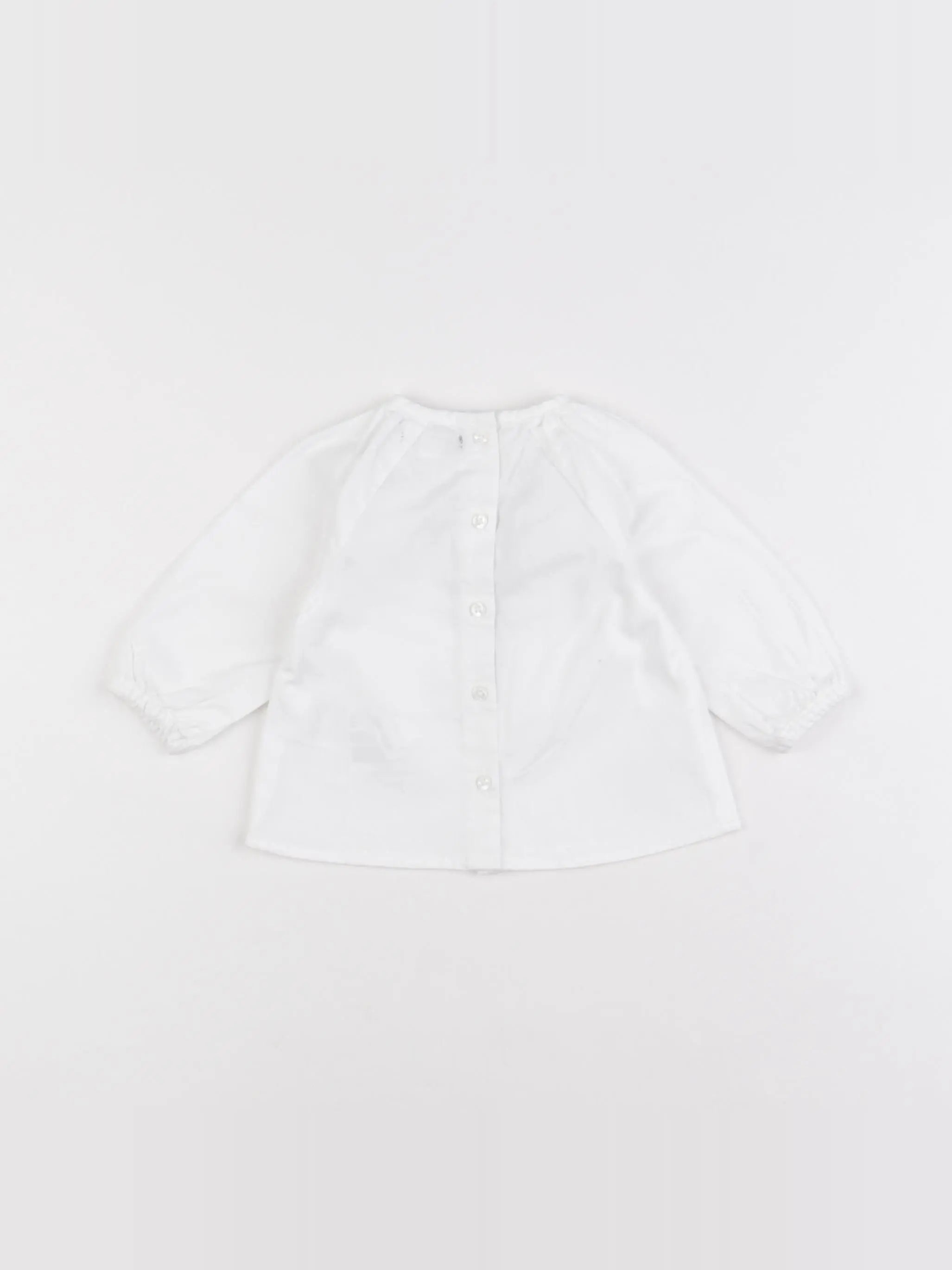 Vertbaudet - blouse blanc - 3 mois