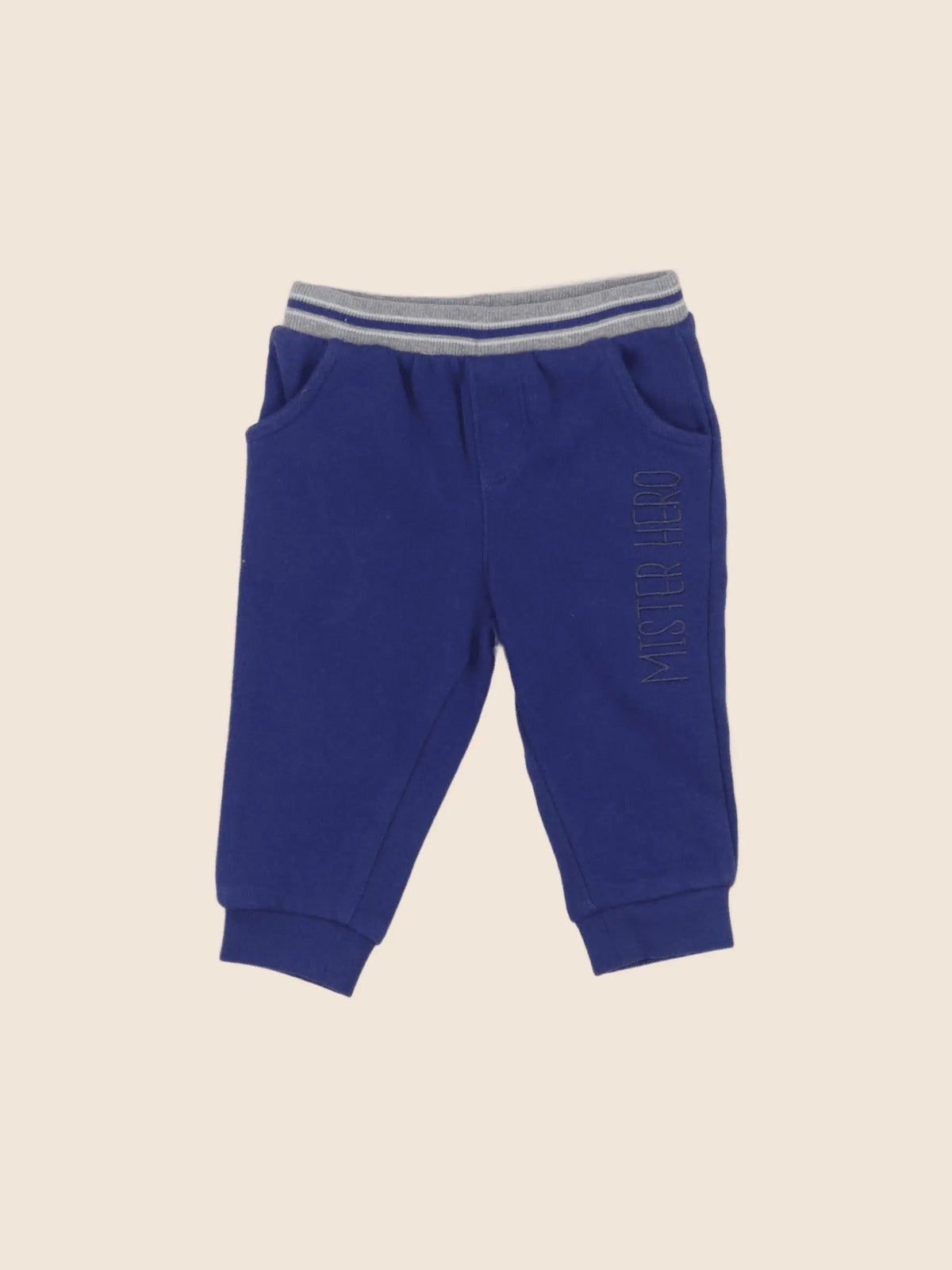 Vertbaudet - jogging bleu - 6 mois