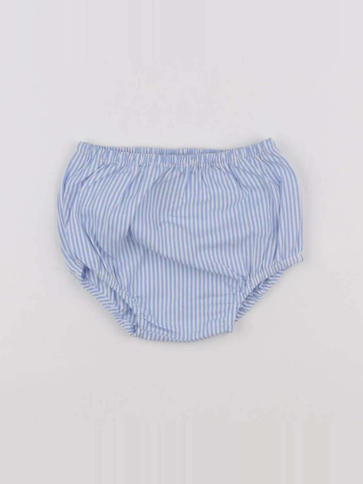 Jacadi - bloomer blanc, bleu - 6 mois