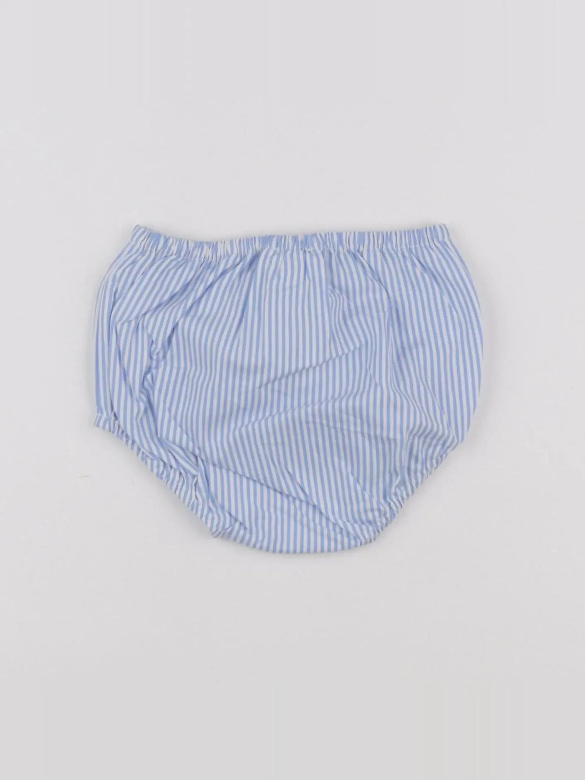 Jacadi - bloomer blanc, bleu - 6 mois