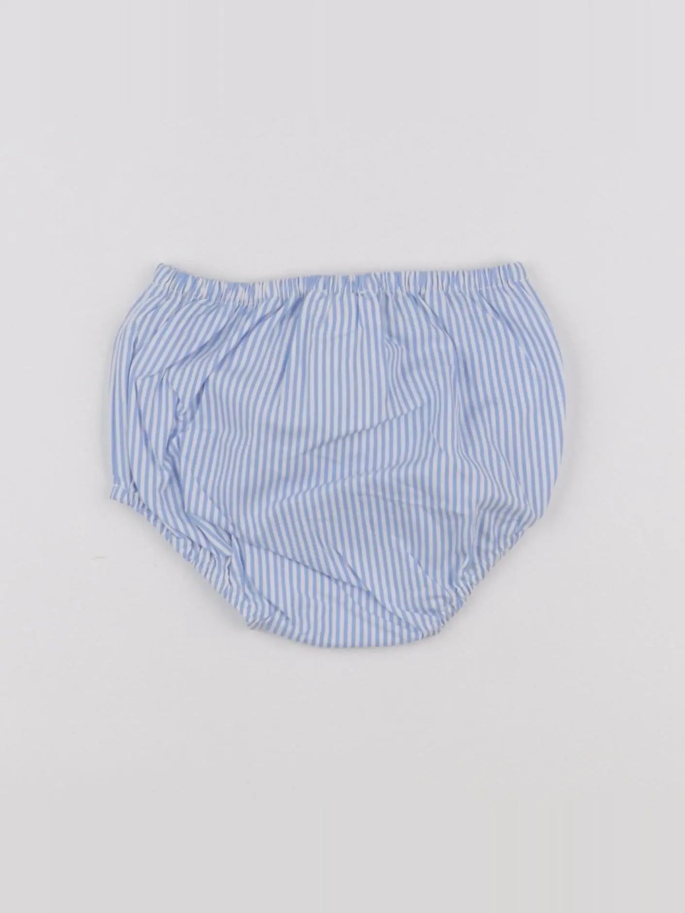 Jacadi - bloomer blanc, bleu - 6 mois