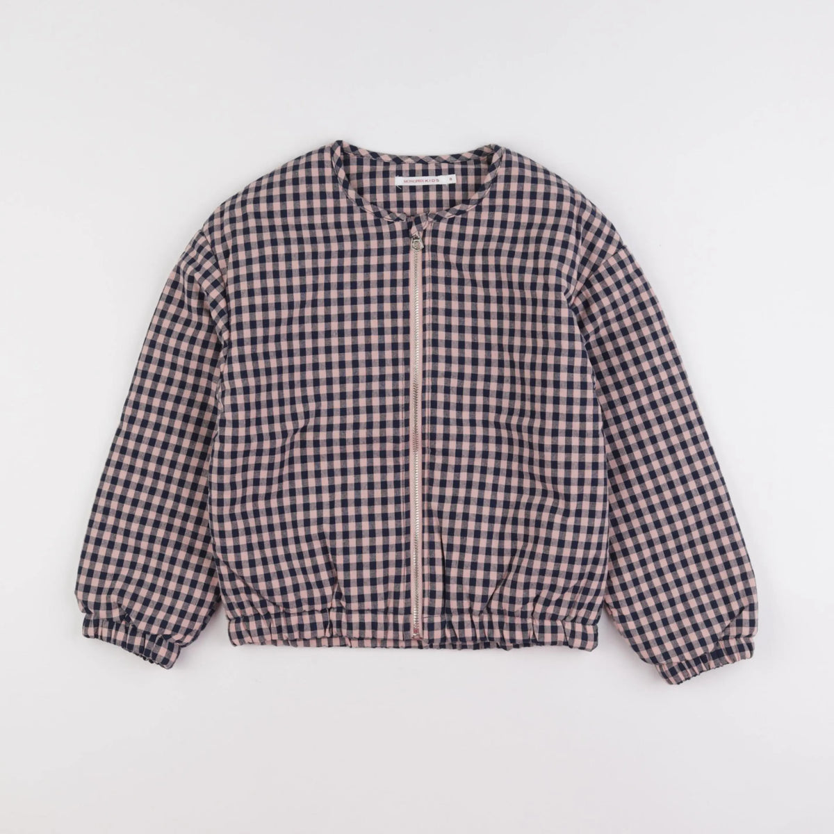 Monoprix - veste bleu, rose - 8 ans