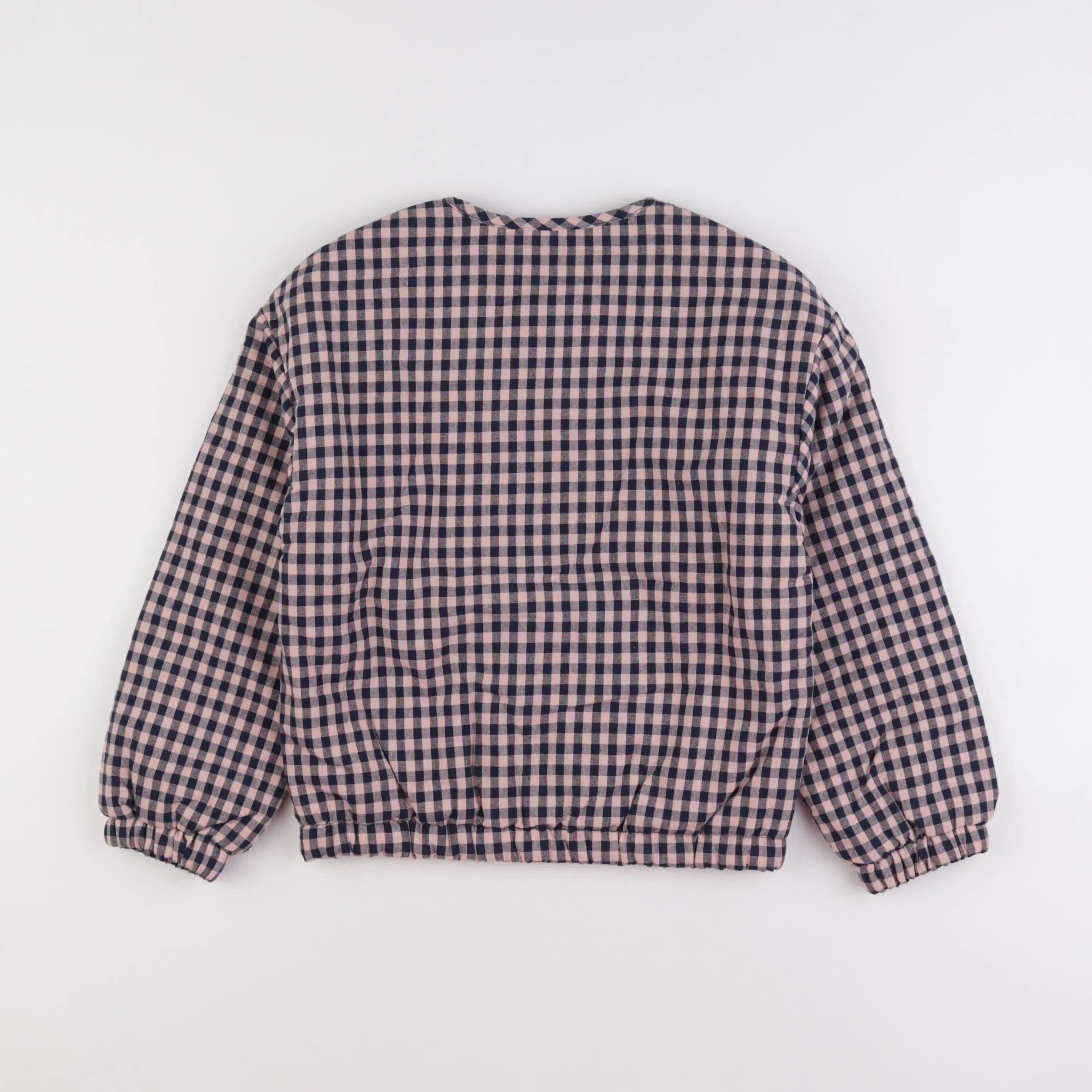 Monoprix - veste bleu, rose - 8 ans