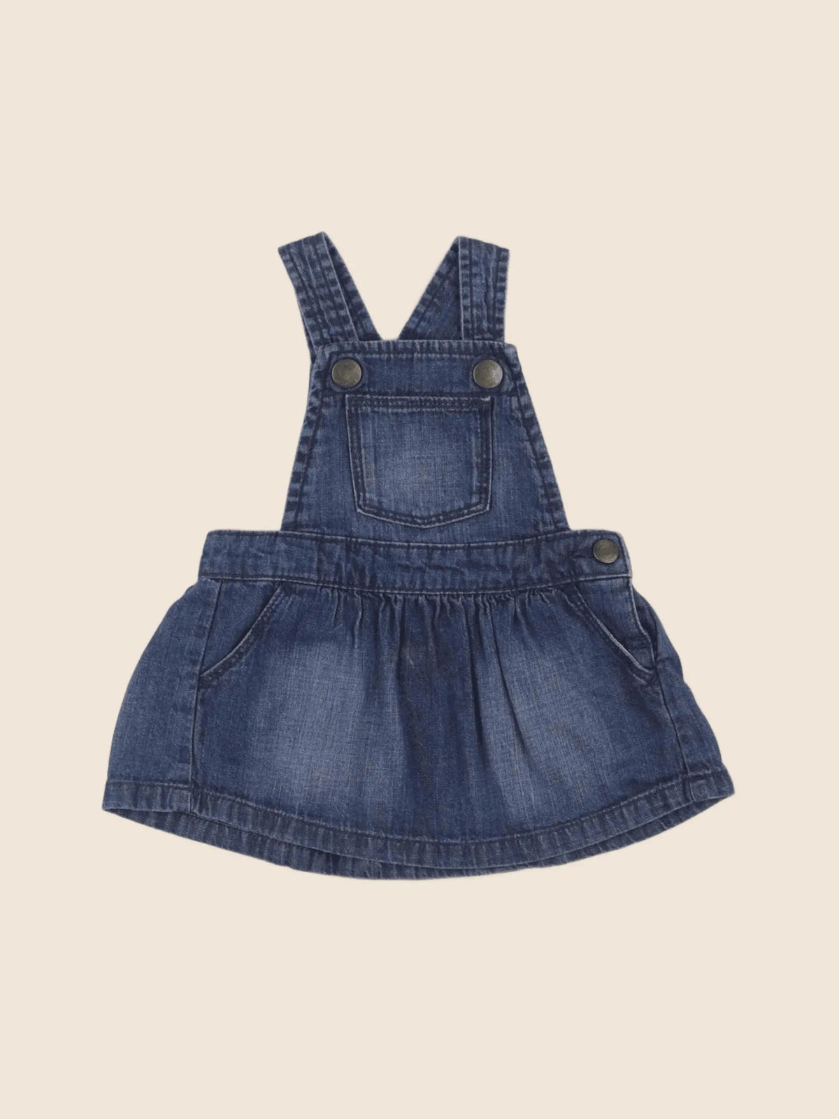 GAP - robe bleu - 3/6 mois