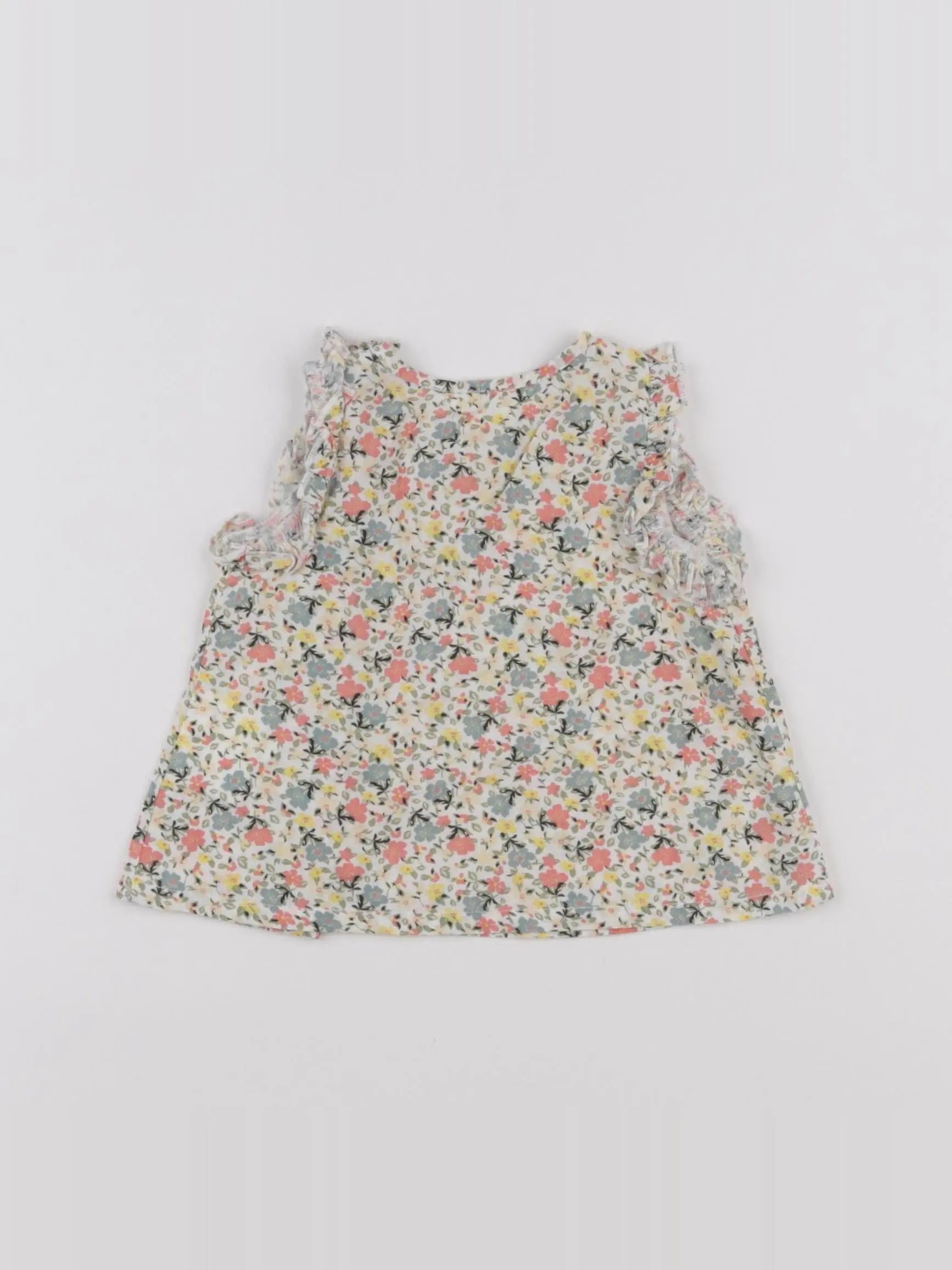 Boutchou - blouse multicolore - 3 mois