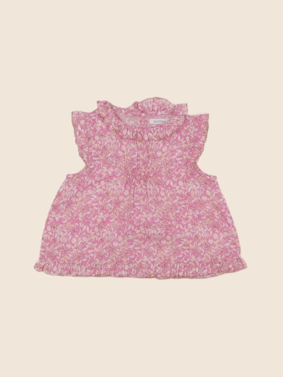 Boutchou - blouse rose - 6 mois