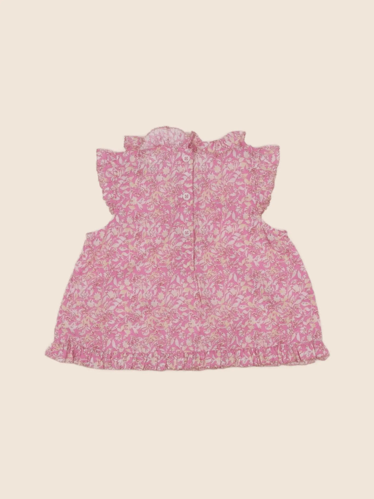 Boutchou - blouse rose - 6 mois