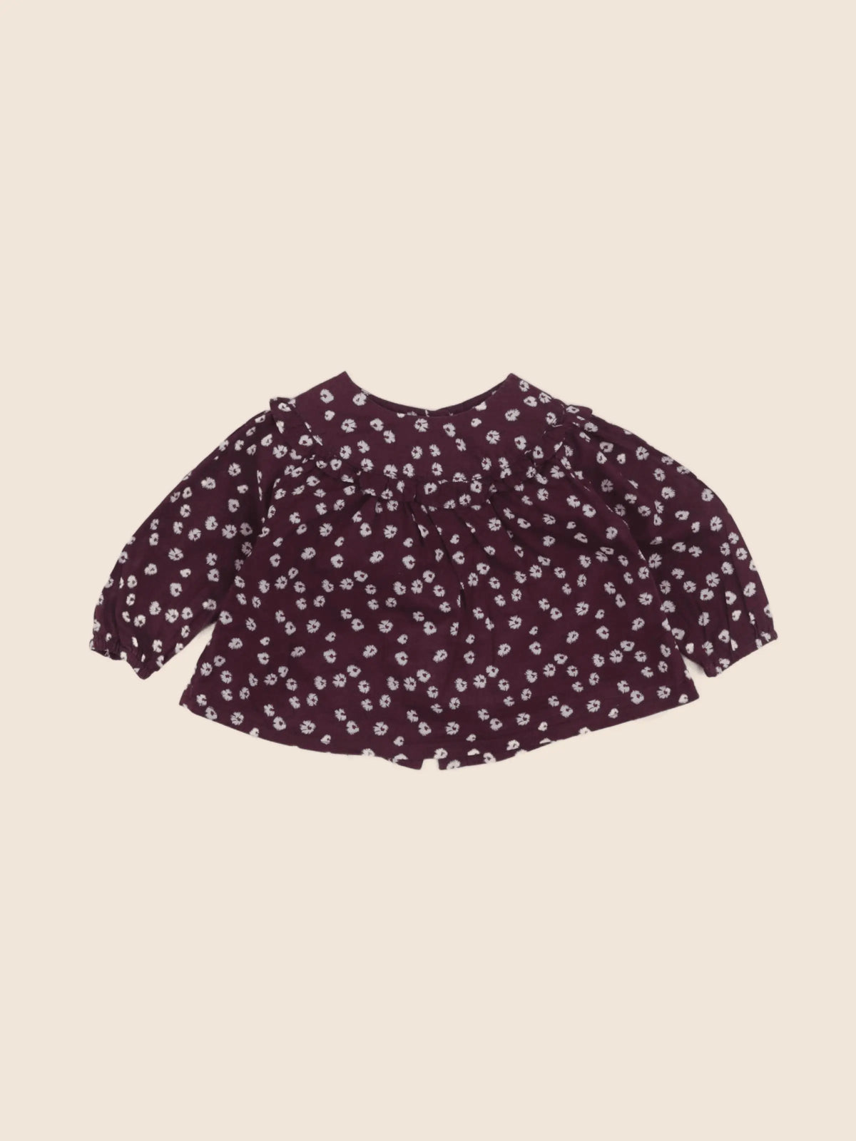 Boutchou - blouse violet - 6 mois