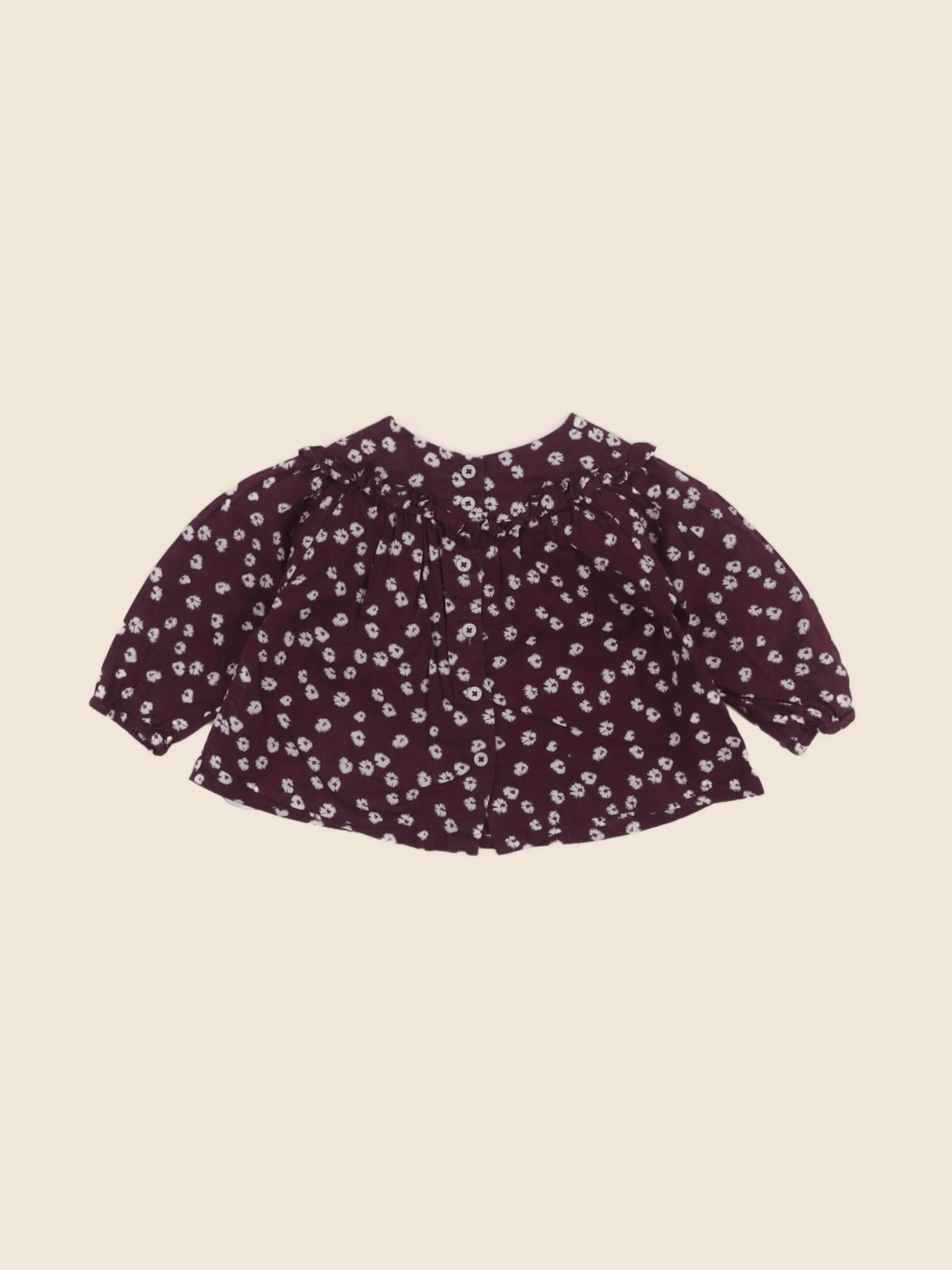 Boutchou - blouse violet - 6 mois