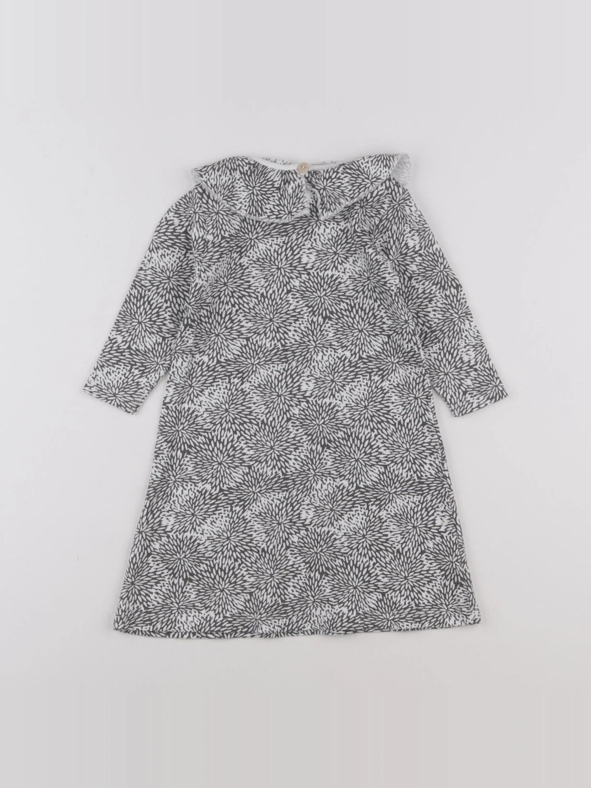 Moumout' - robe blanc, gris - 2 ans
