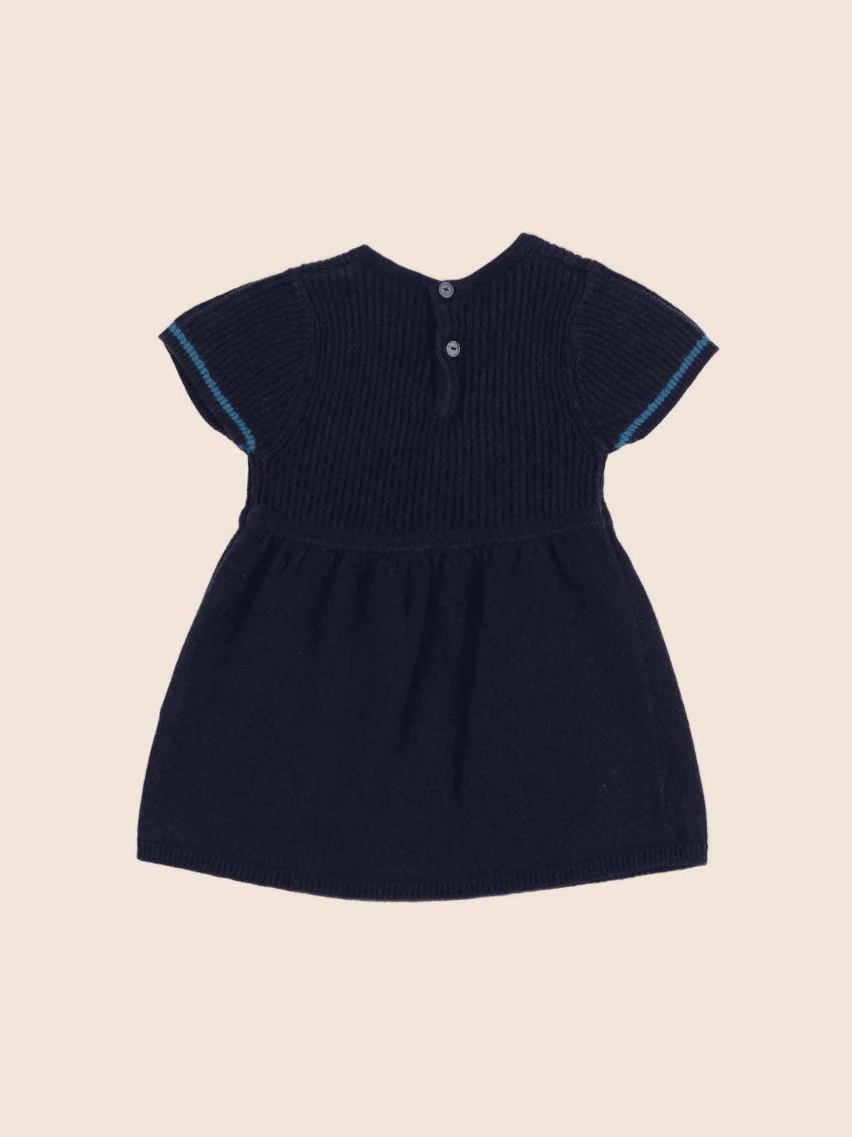 Jacadi - robe bleu - 12 mois