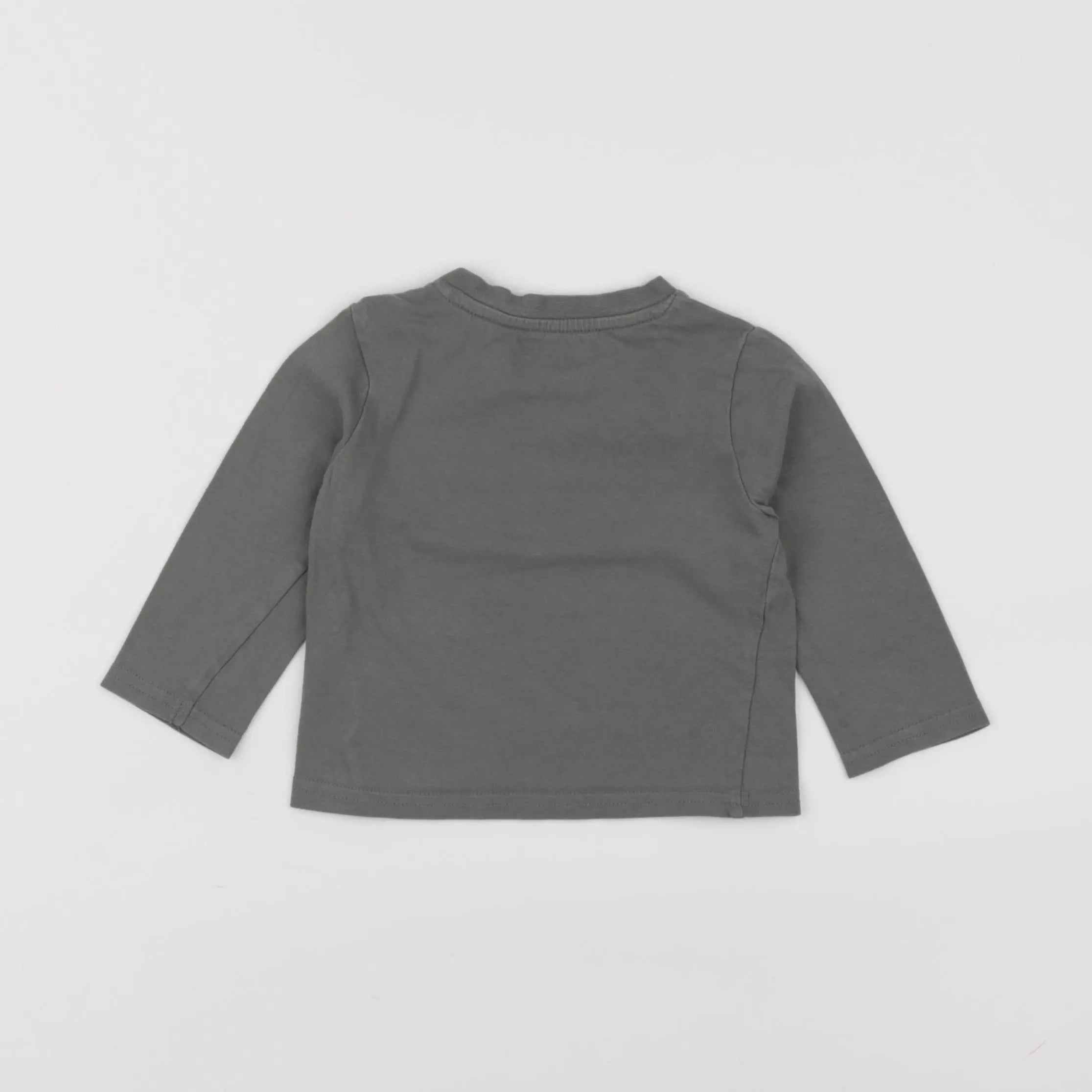 Vertbaudet - tee-shirt vert - 9 mois