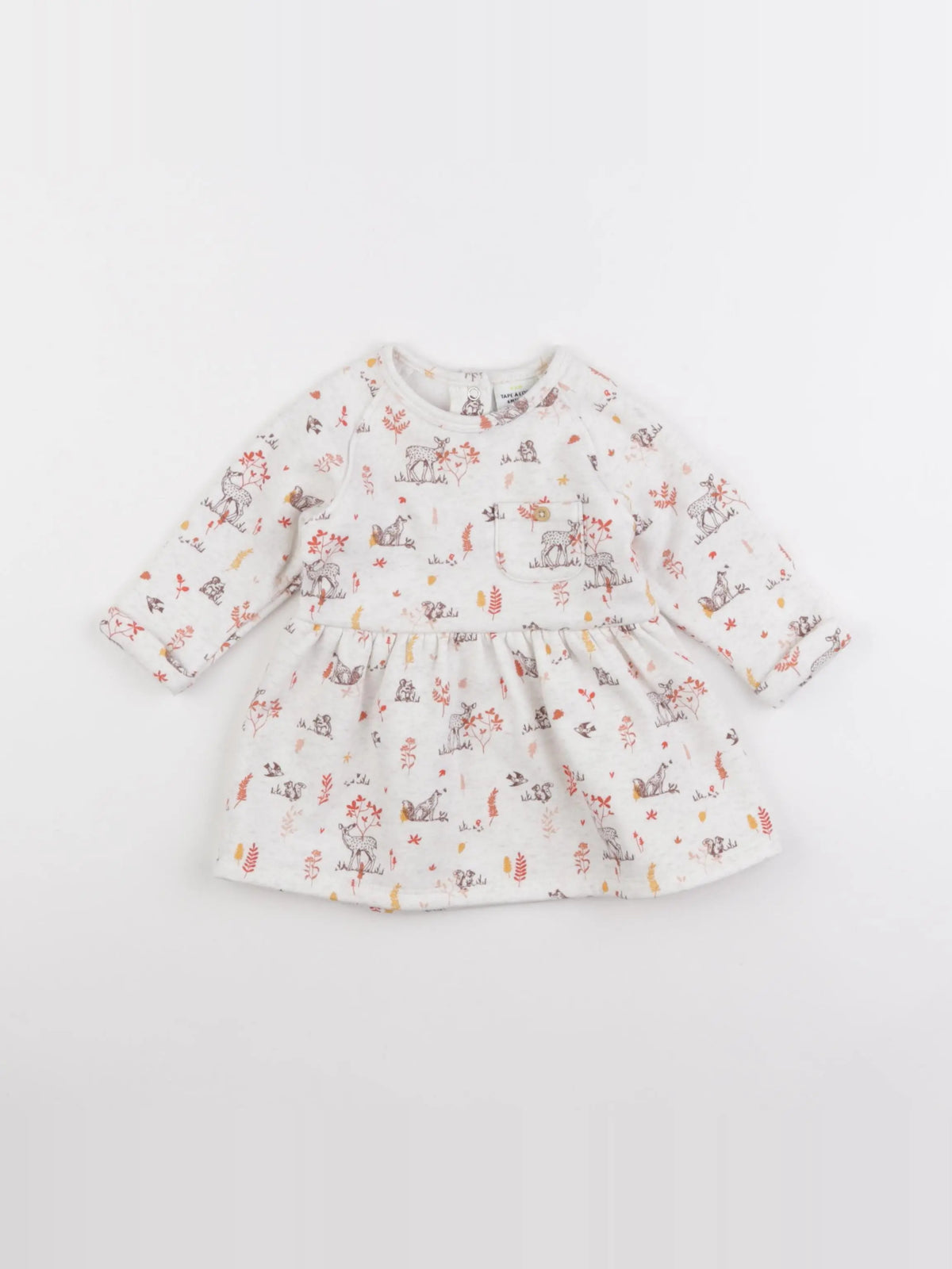 Tape à l'oeil - robe beige - 6 mois