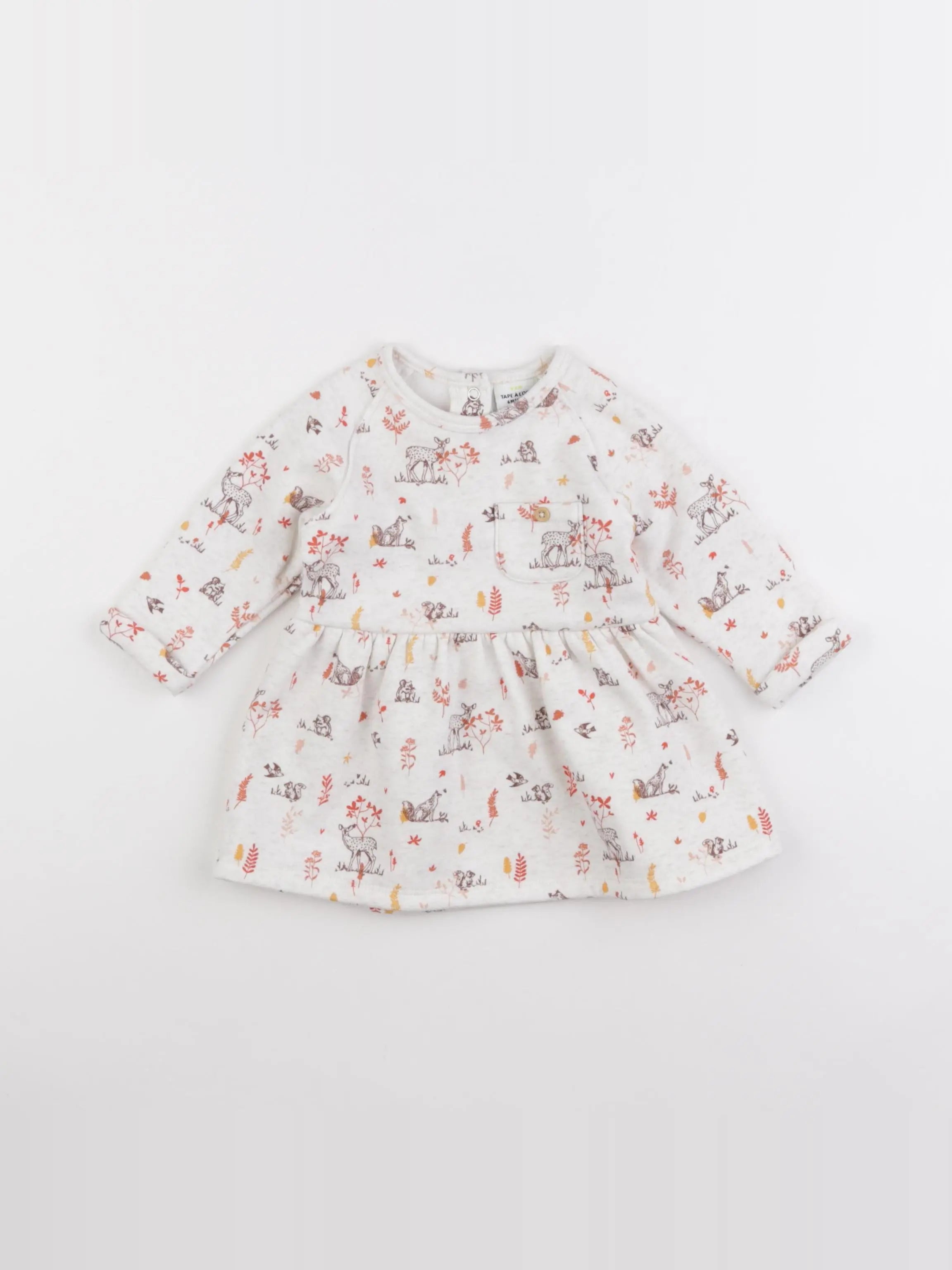Tape à l'oeil - robe beige - 6 mois