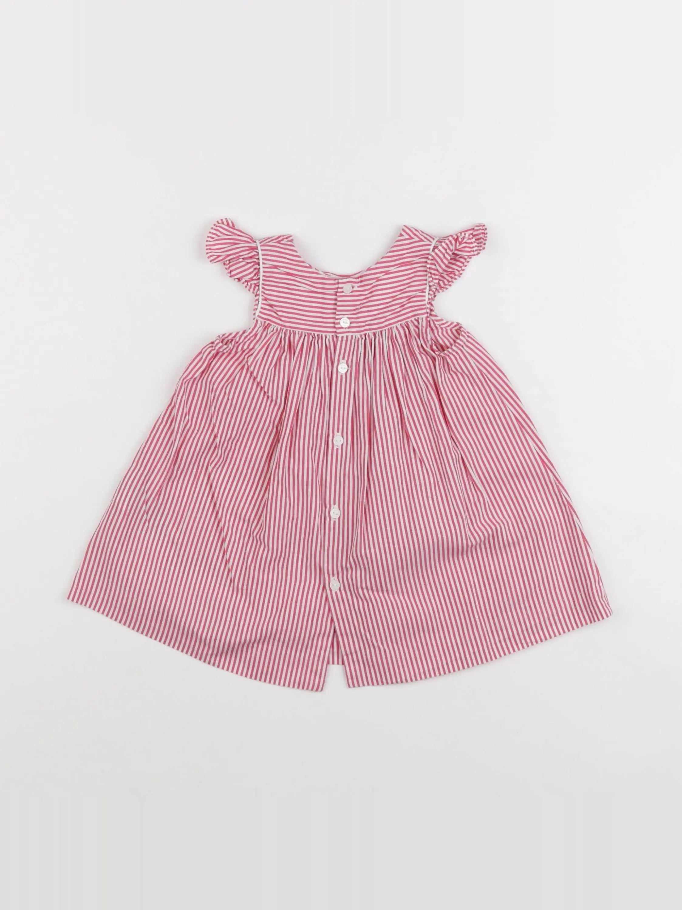 Jacadi - robe rose - 12 mois