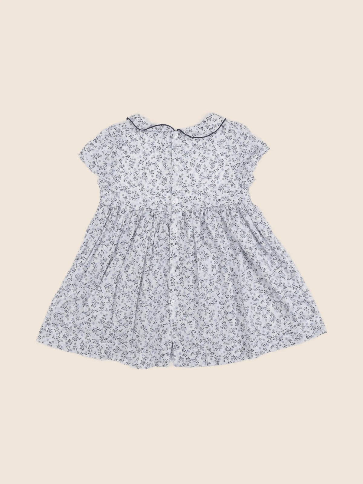 Jacadi - robe bleu - 12 mois