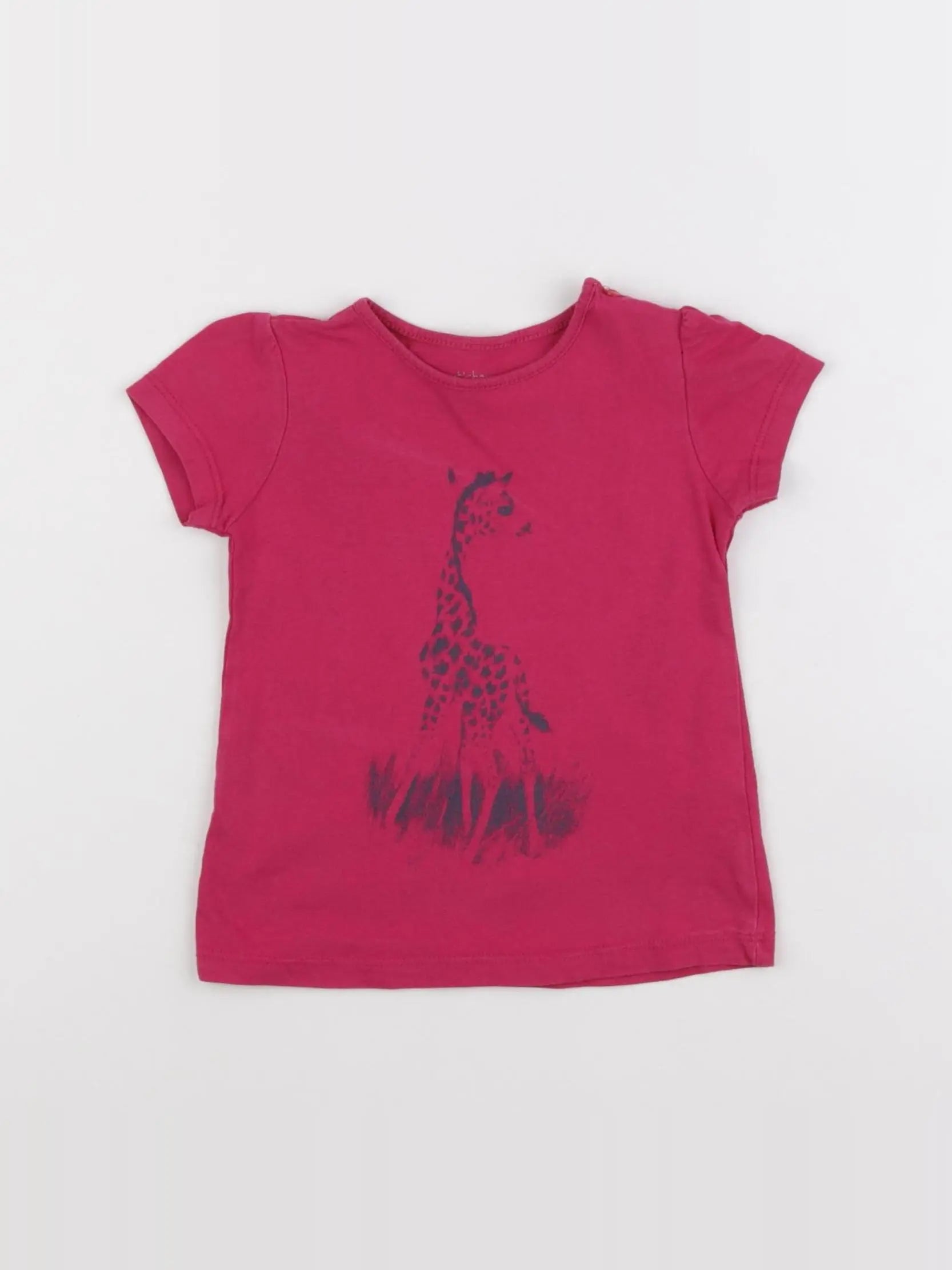 Boutchou - tee-shirt rose - 18 mois