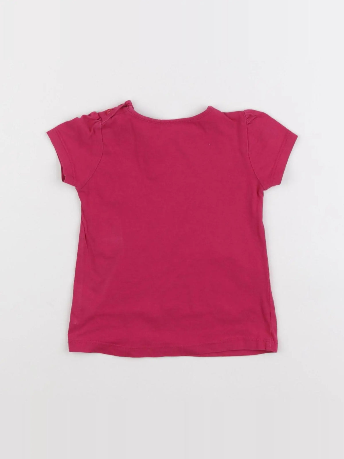 Boutchou - tee-shirt rose - 18 mois