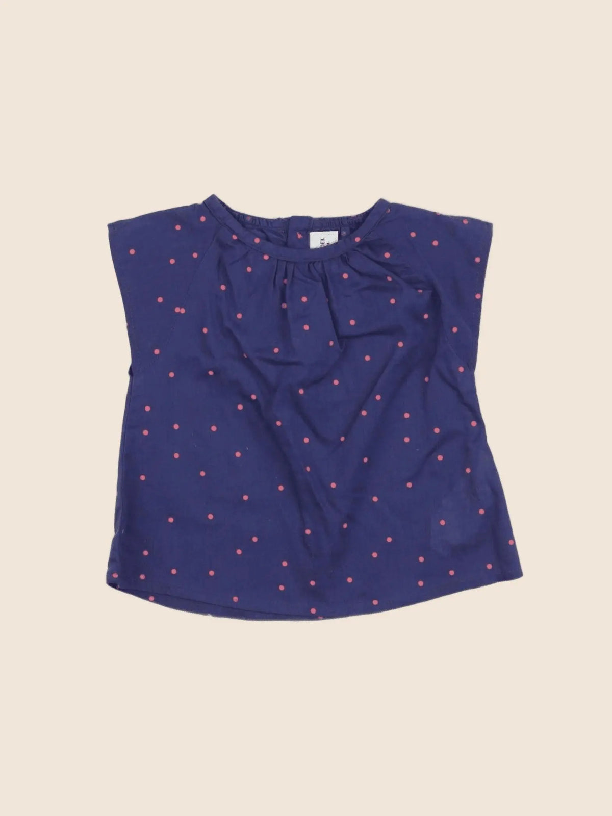 Tape à l'oeil - blouse bleu - 6 mois