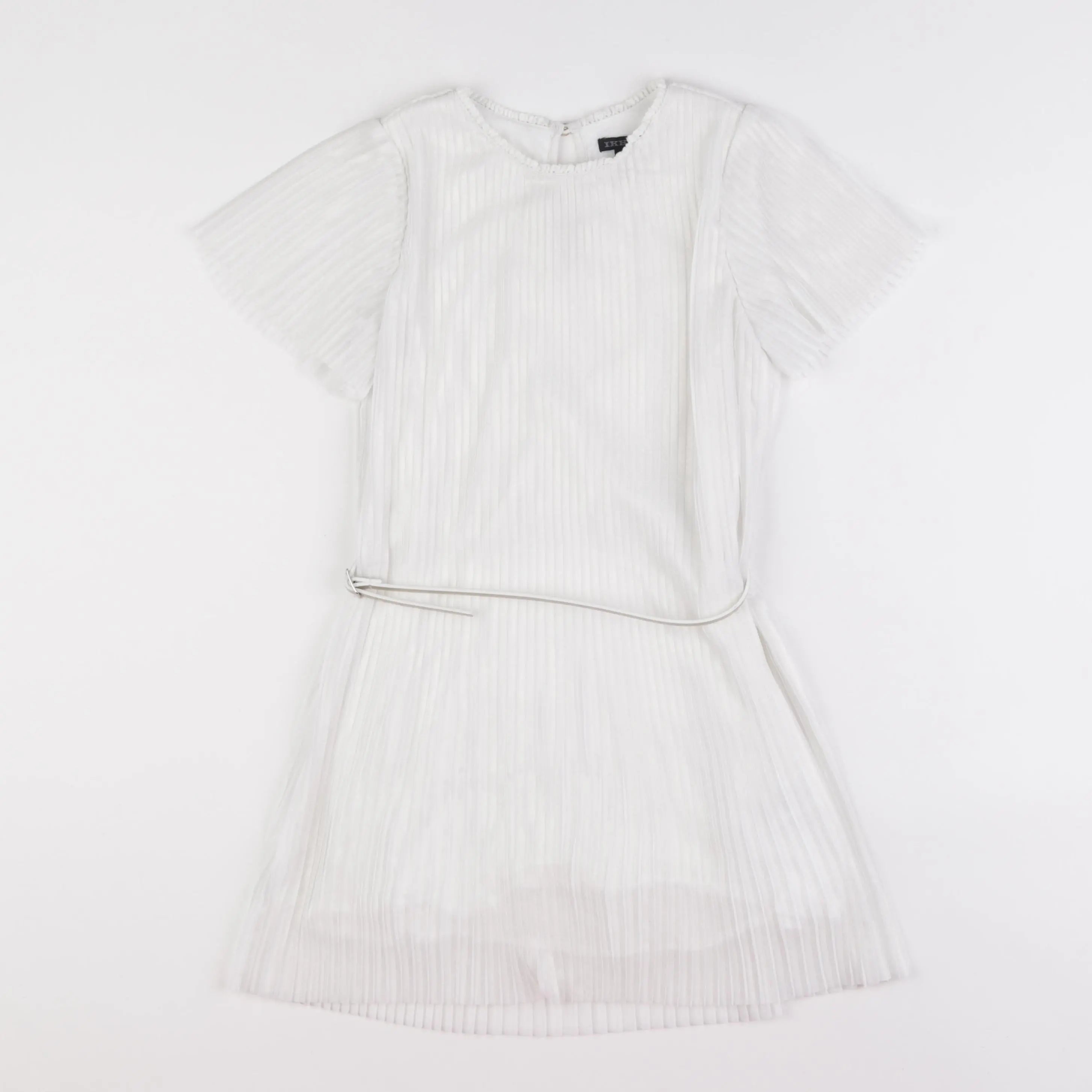 IKKS - robe blanc - 8 ans