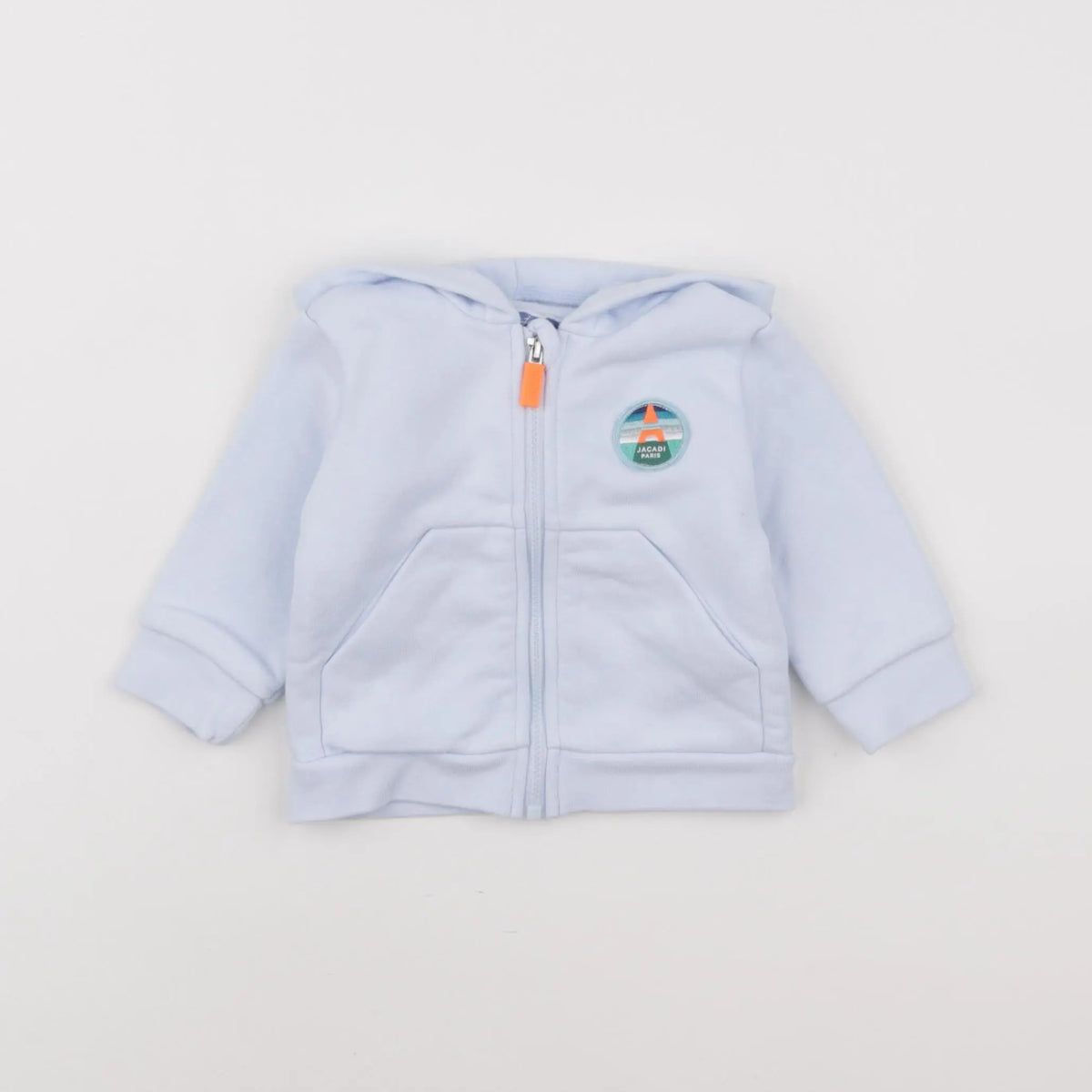 Jacadi - sweat bleu - 6 mois