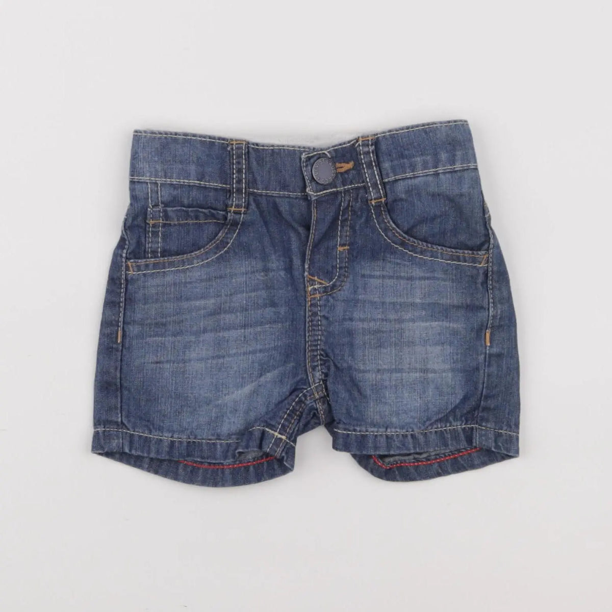 Levi's - short bleu - 12 mois