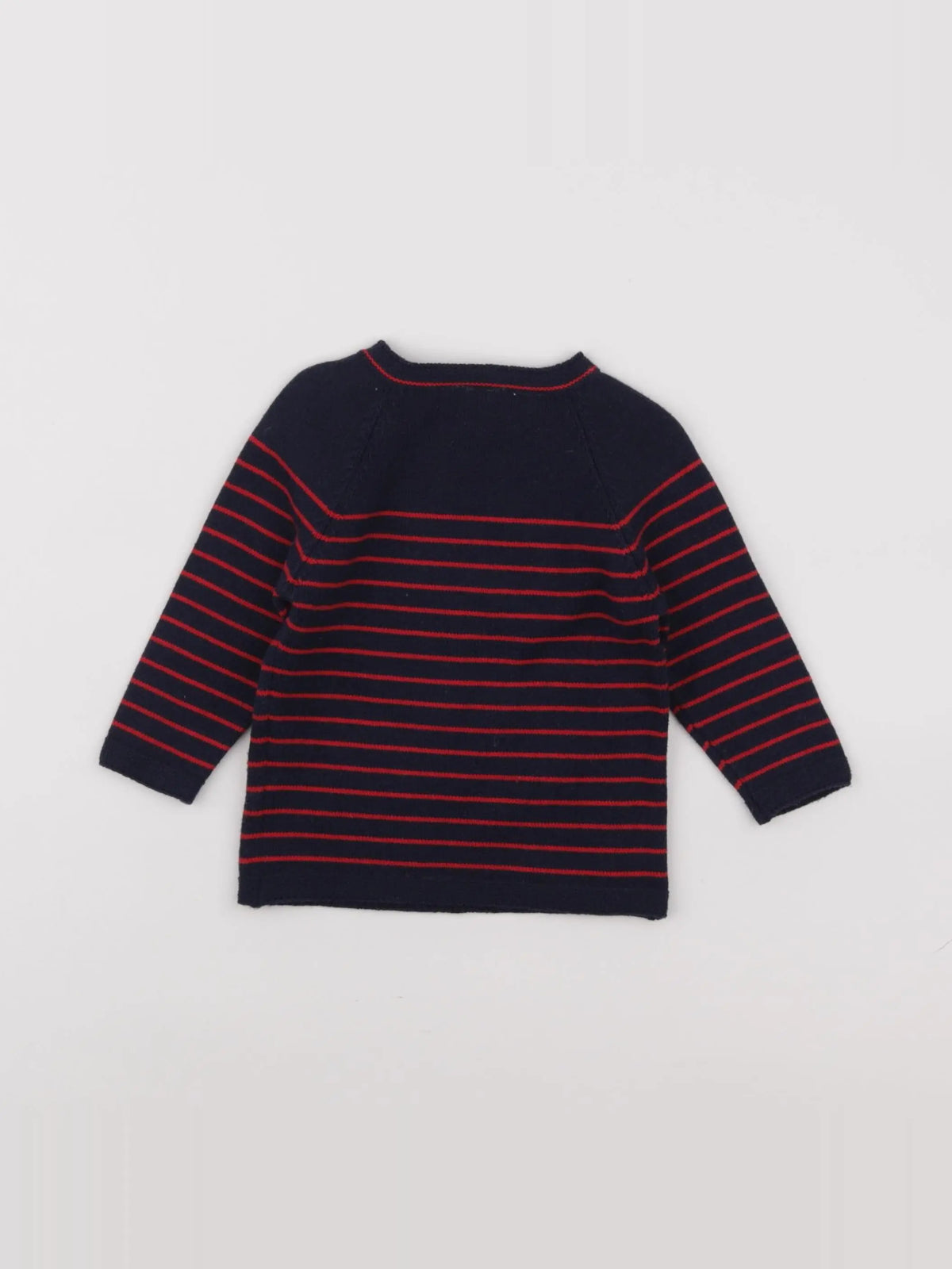 Cyrillus - robe bleu, rouge - 6 mois