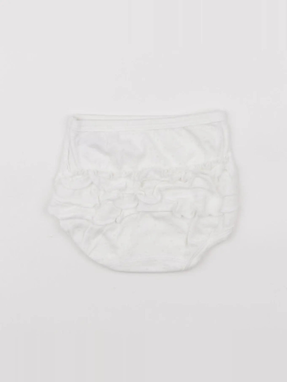 Petit Bateau - bloomer blanc - 6 mois