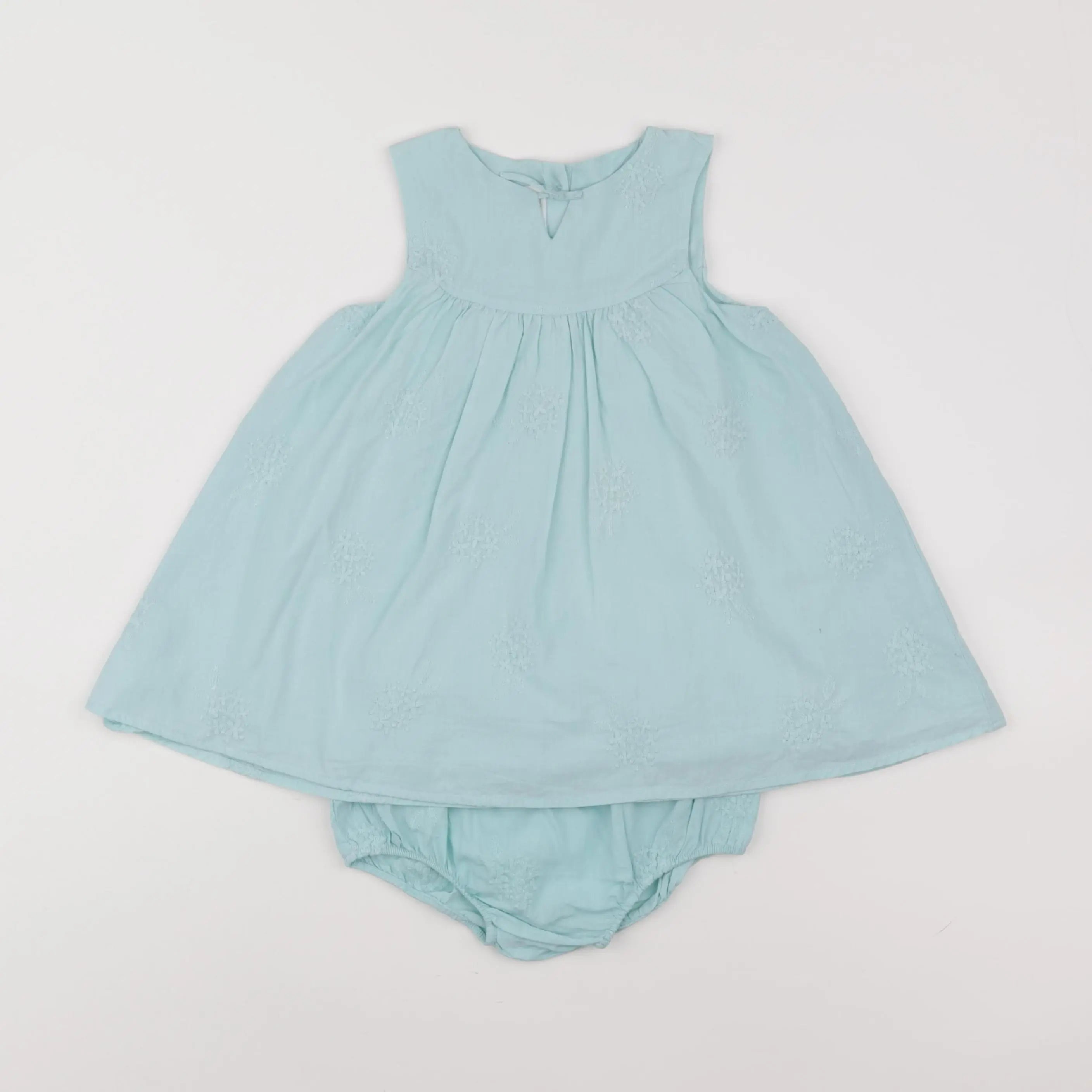 Natalys - robe bleu - 18 mois