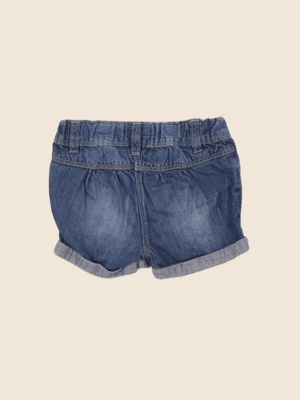 Vertbaudet - short bleu - 12 mois
