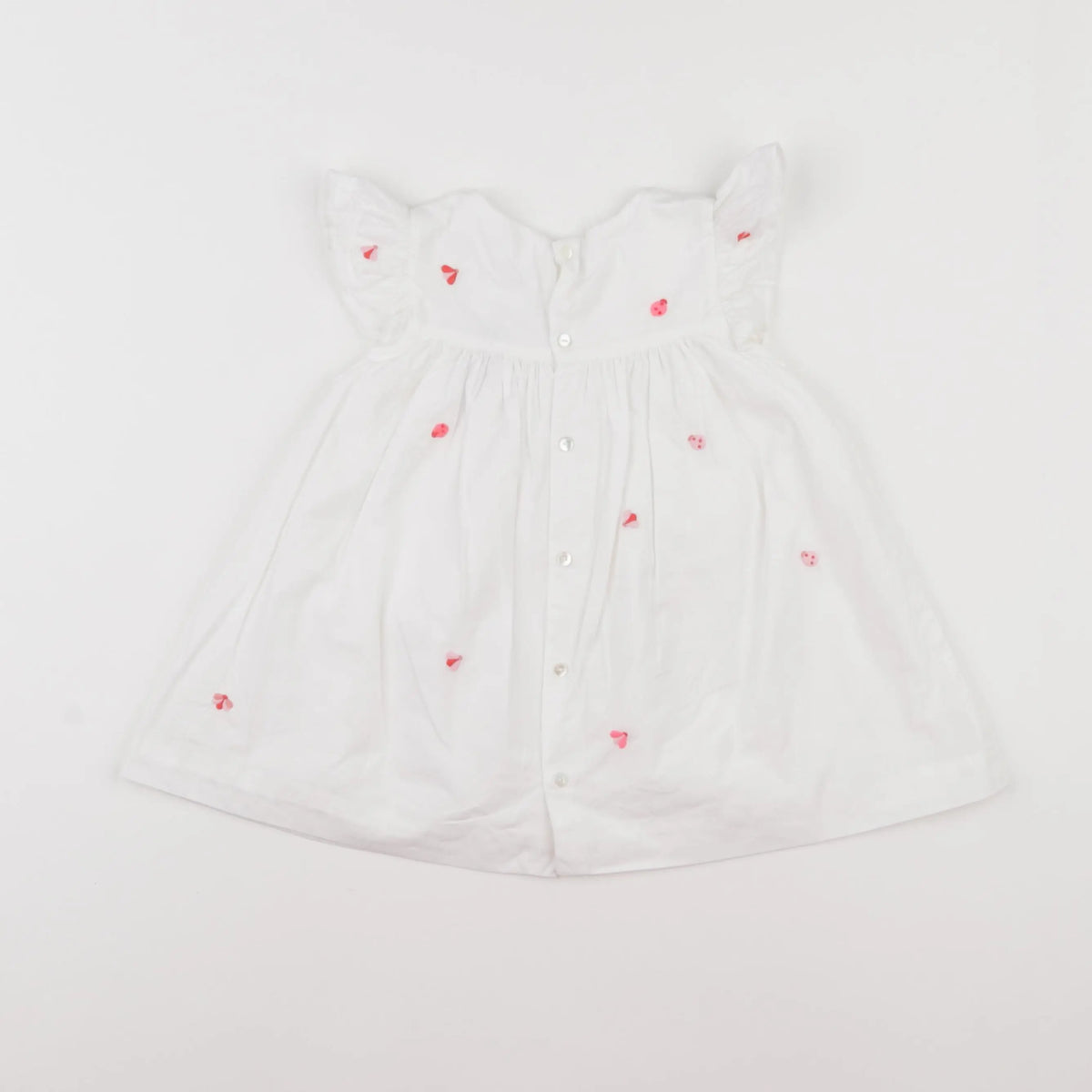 Jacadi - robe blanc - 18 mois