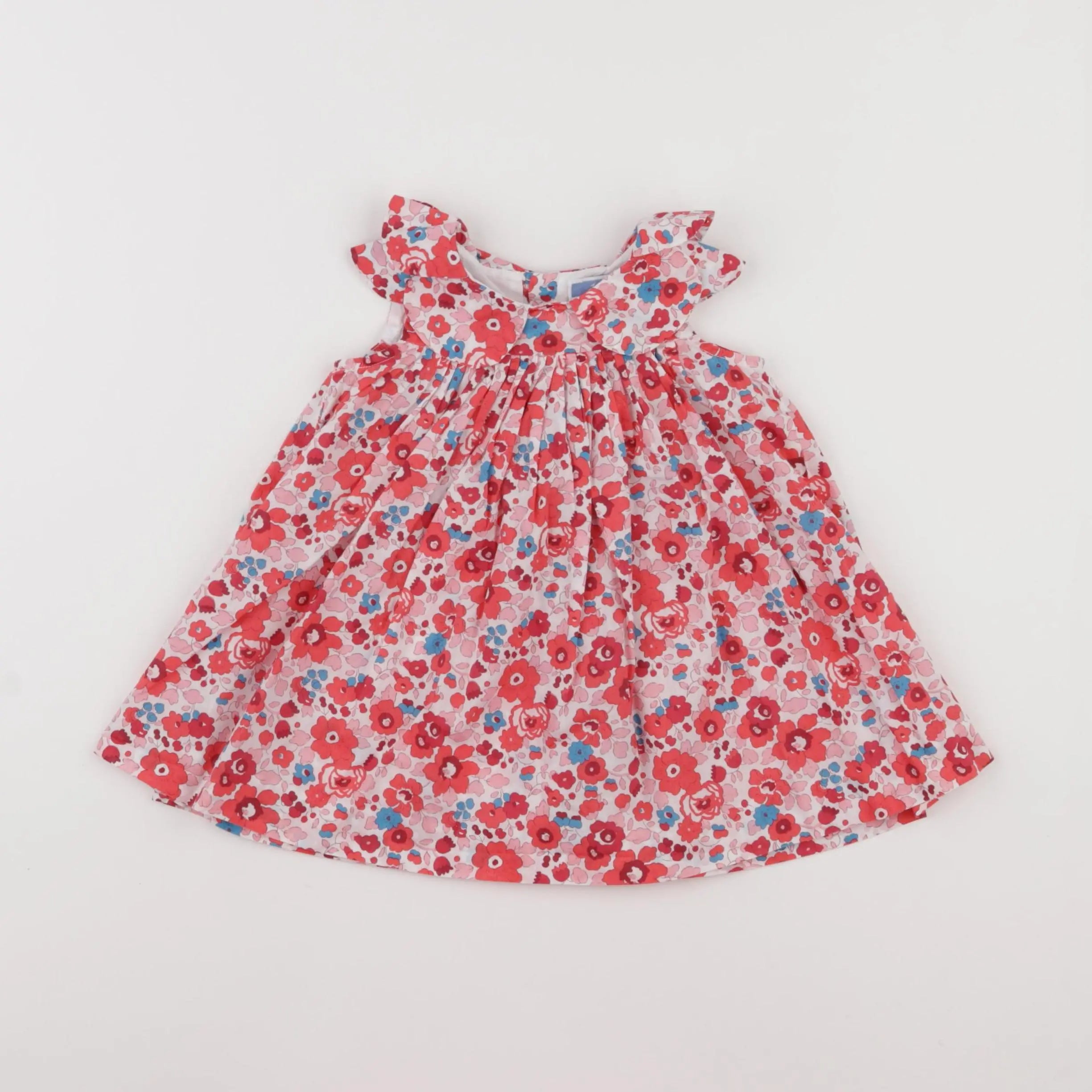 Jacadi - robe liberty multicolore - 6 mois
