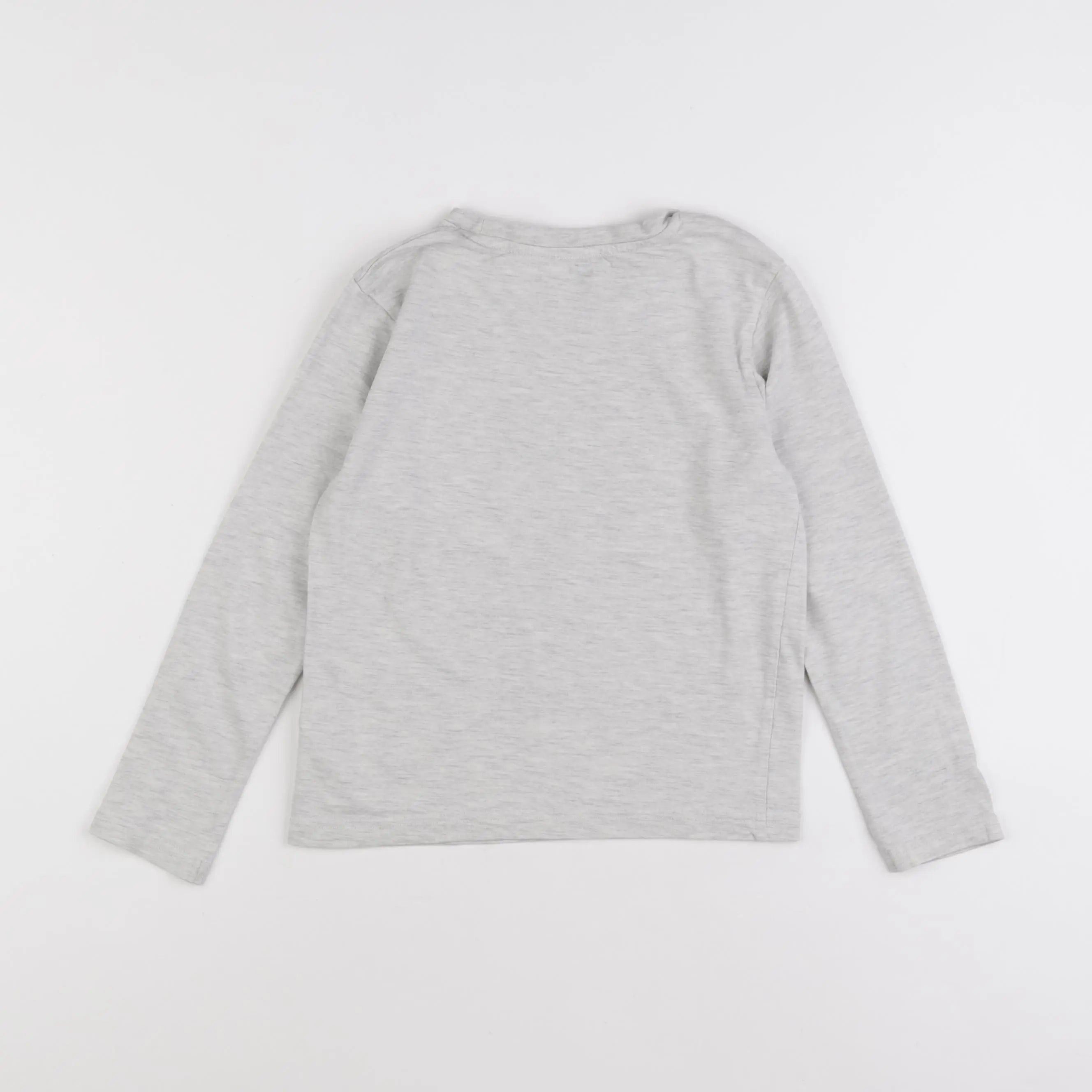Vertbaudet - tee-shirt gris - 8 ans