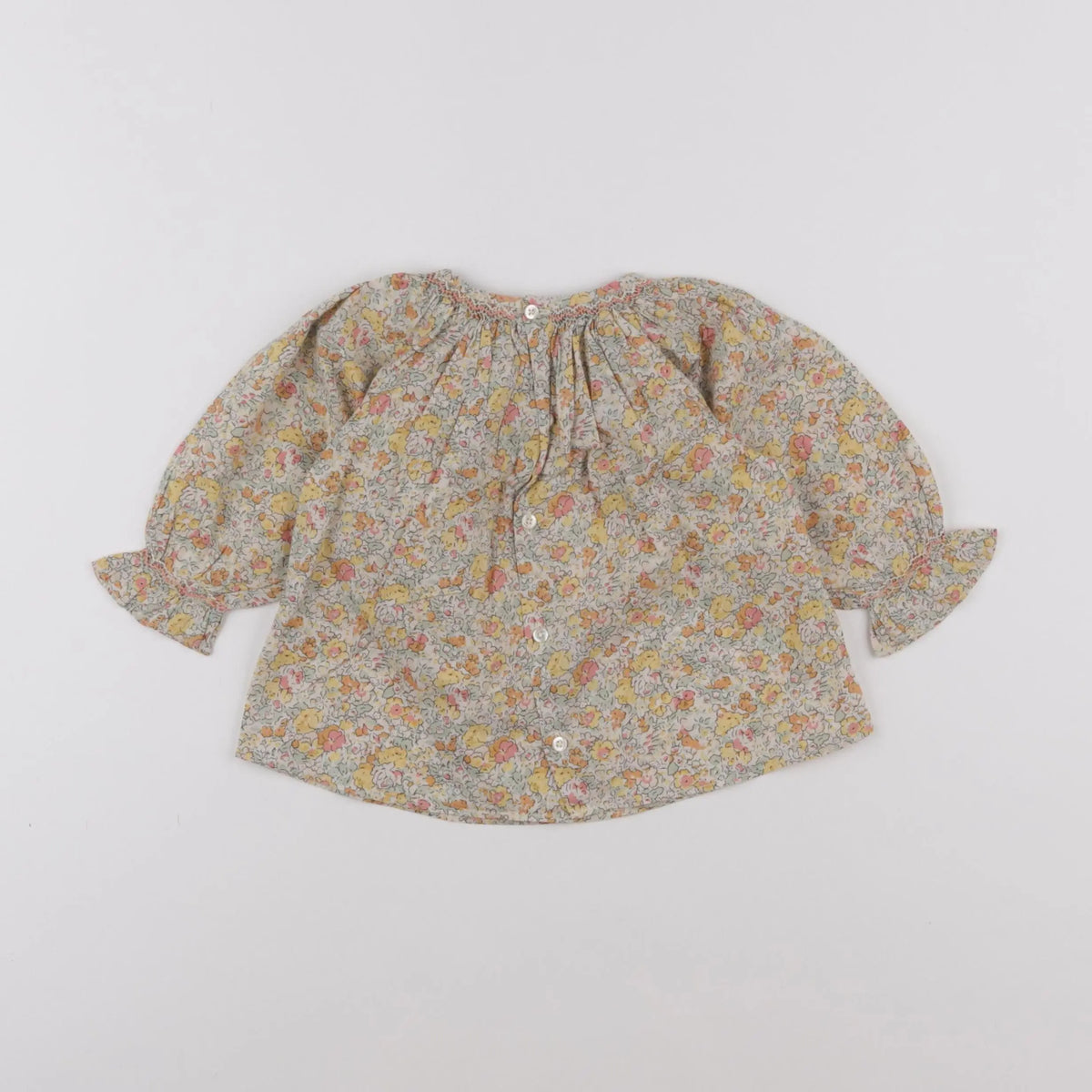 Jacadi - robe liberty multicolore - 6 mois