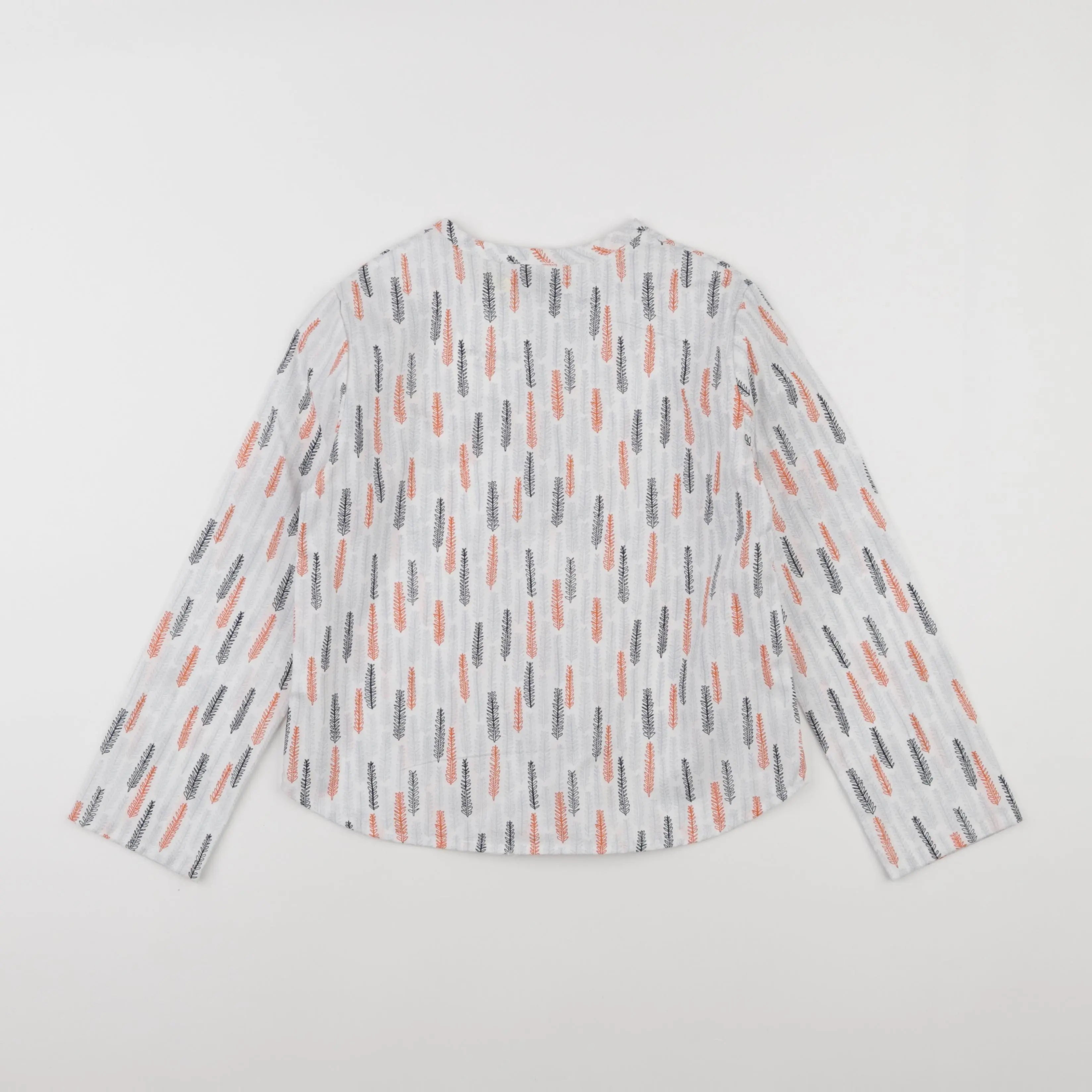 Minabulle - chemise blanc, bleu - 8 ans