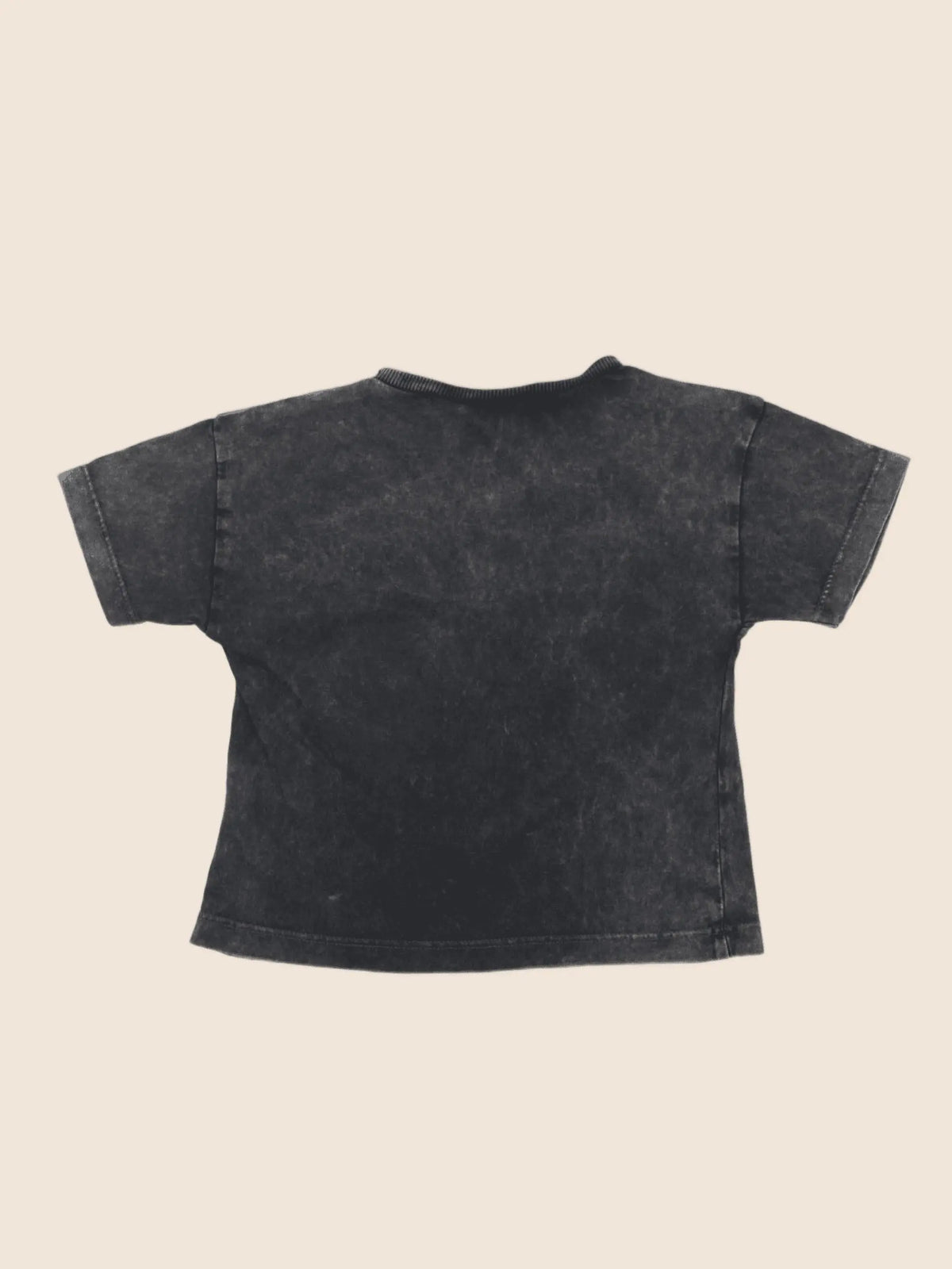 Zara - tee-shirt gris - 3/6 mois