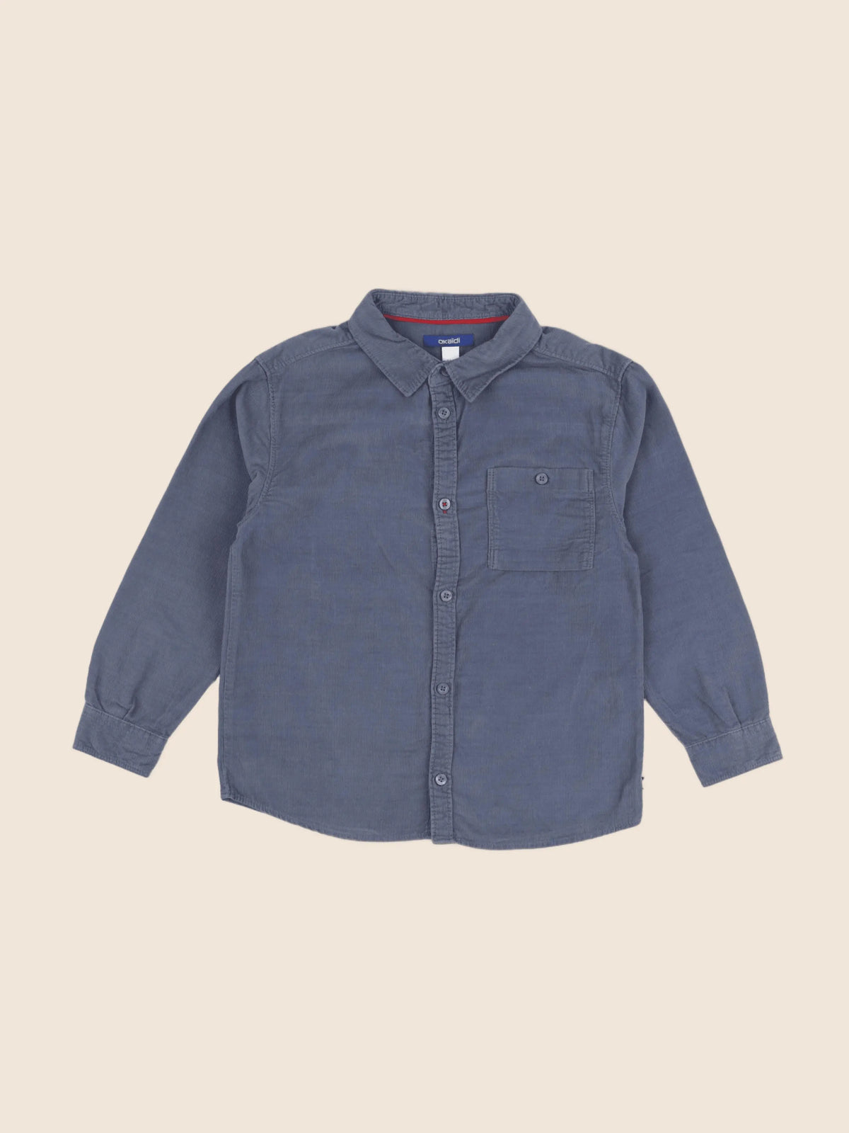 Okaidi - chemise bleu - 6 ans
