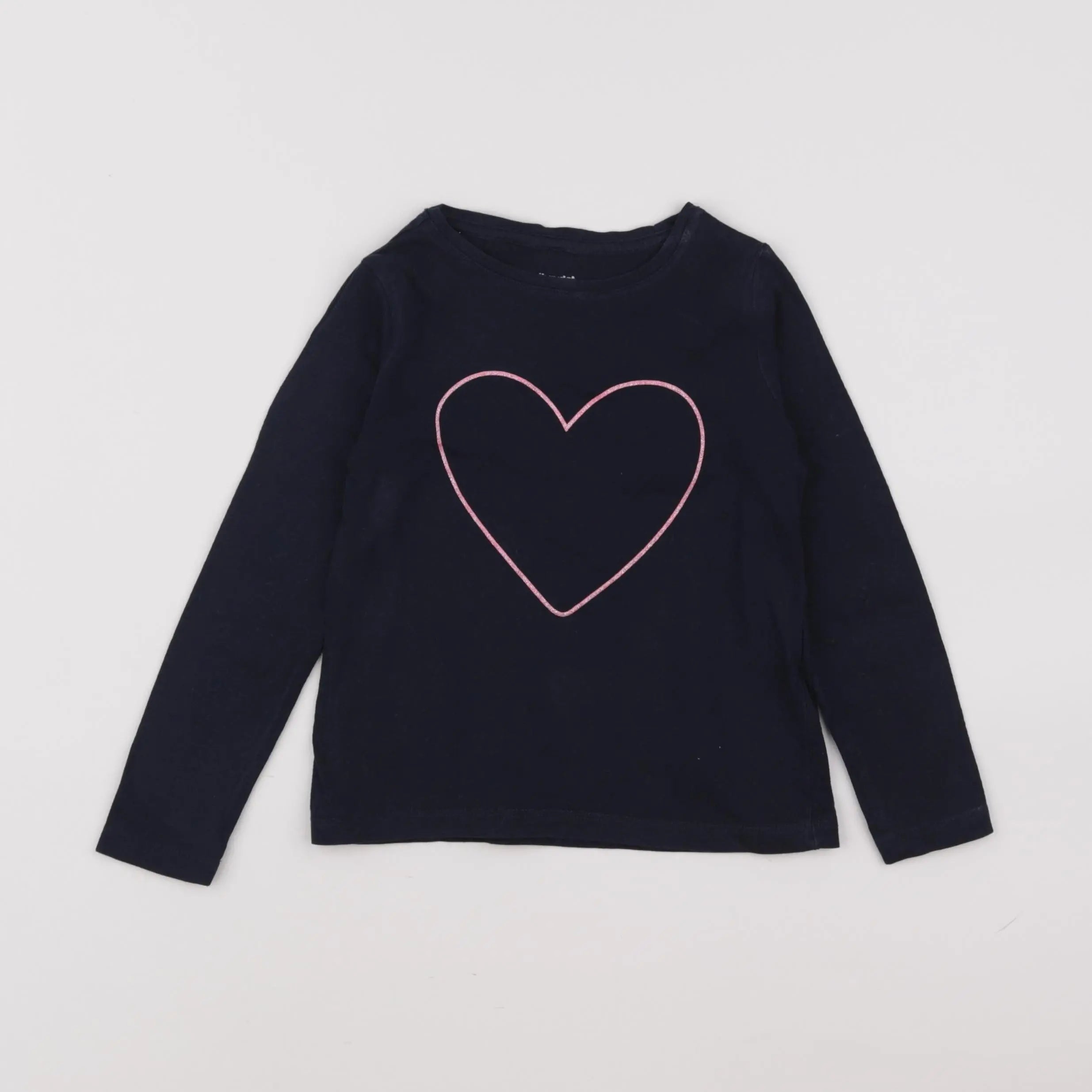 Vertbaudet - tee-shirt bleu - 4 ans