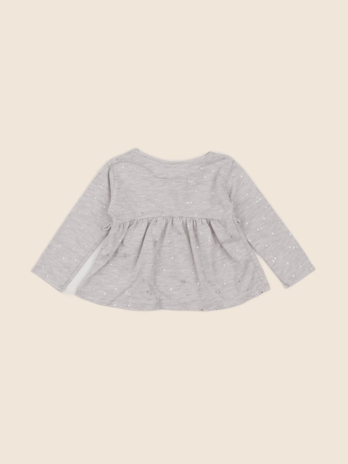 Zara - tee-shirt gris - 6/9 mois