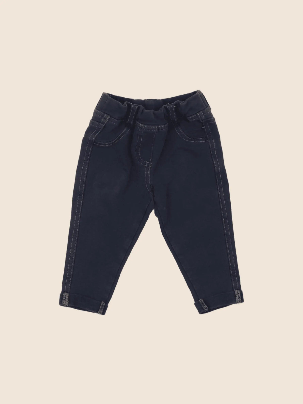 Tape à l'oeil - jegging bleu - 6 mois