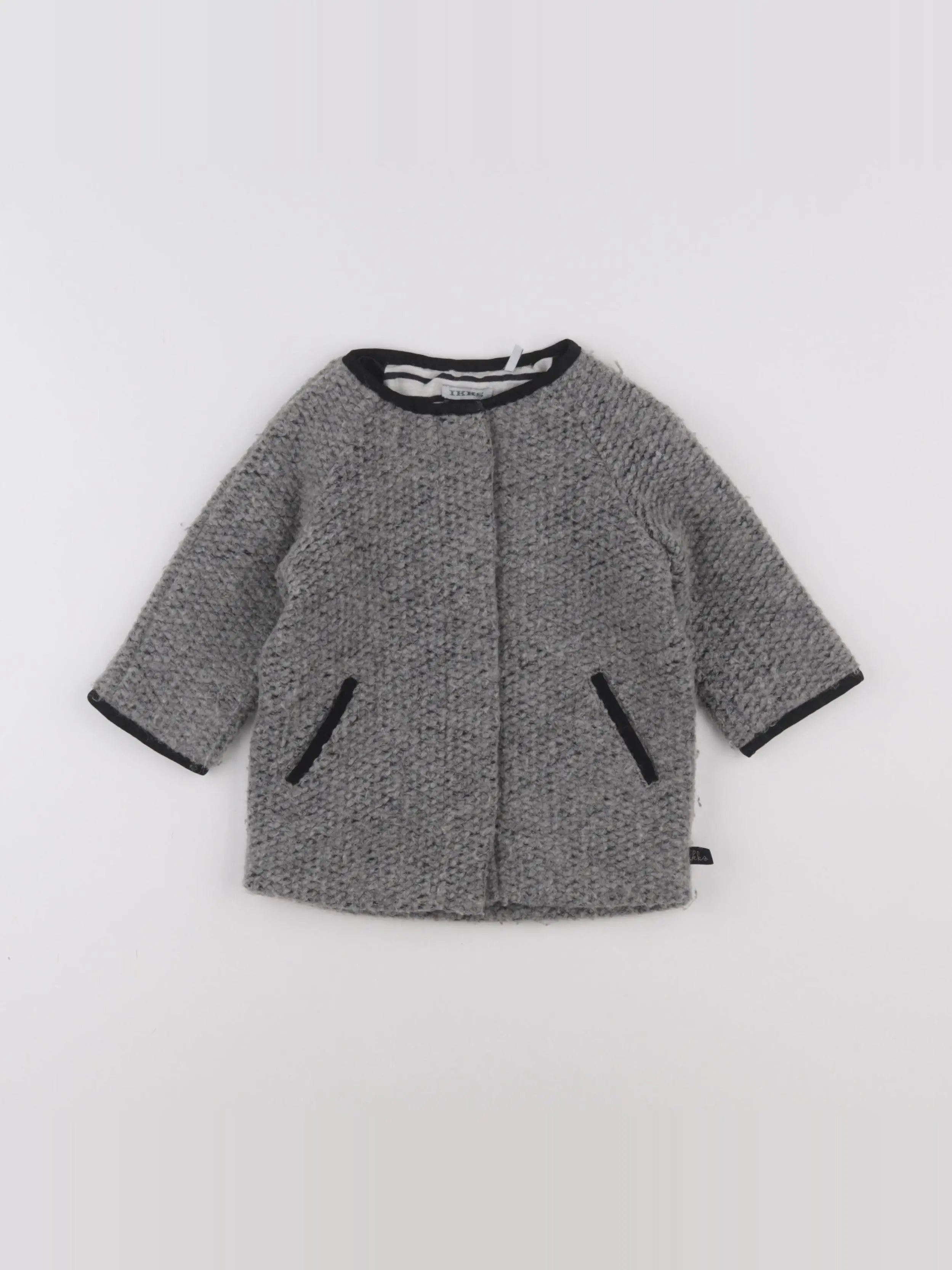 IKKS - veste gris - 12 mois