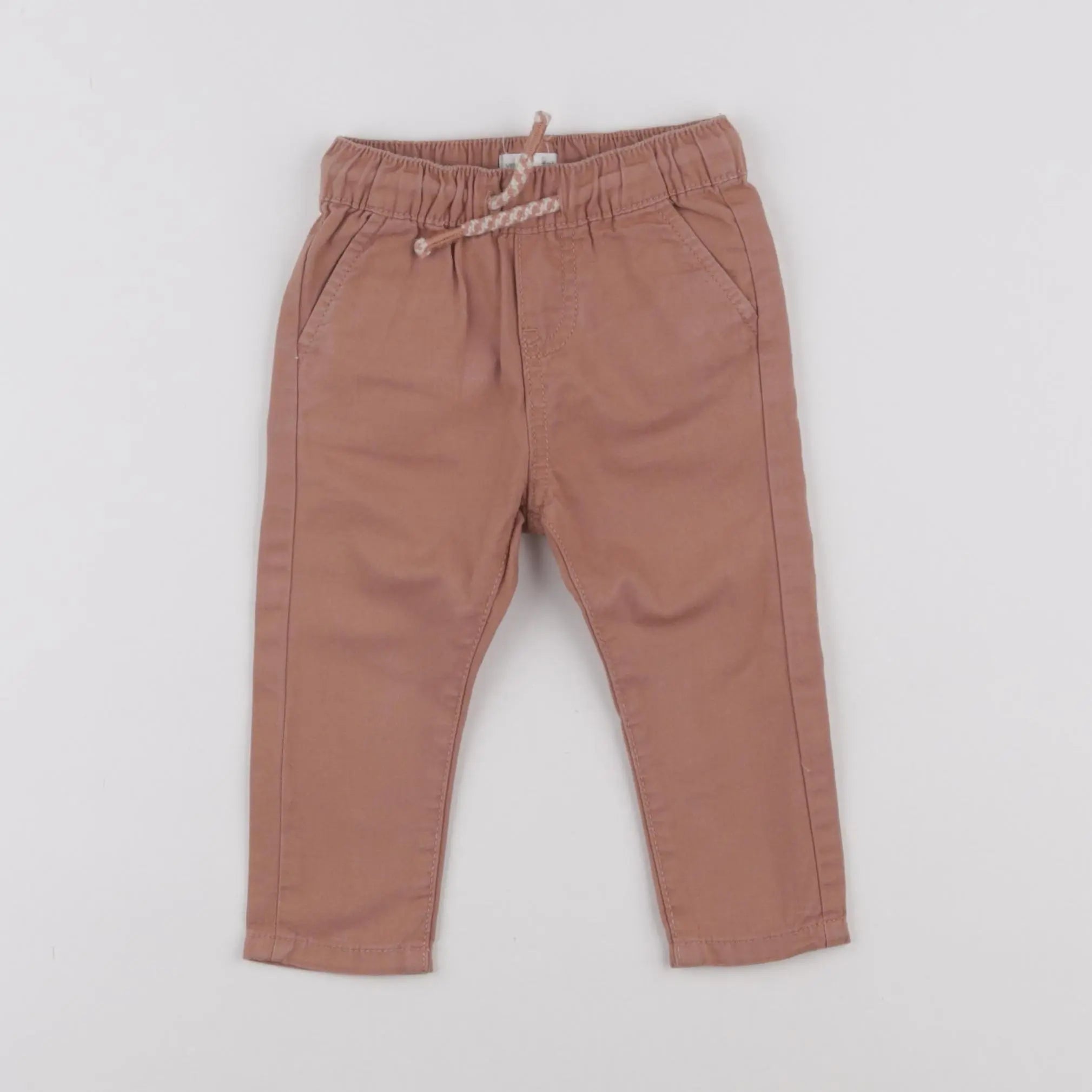 Vertbaudet - pantalon marron - 6 mois