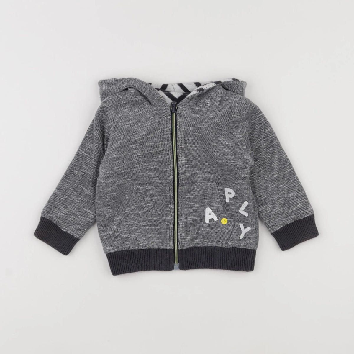 IKKS - veste réversible bleu - 18 mois